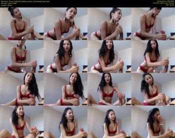 trioa — 49 minute Chaturbate couple cam show recording, 480p, Jun 21, 2019