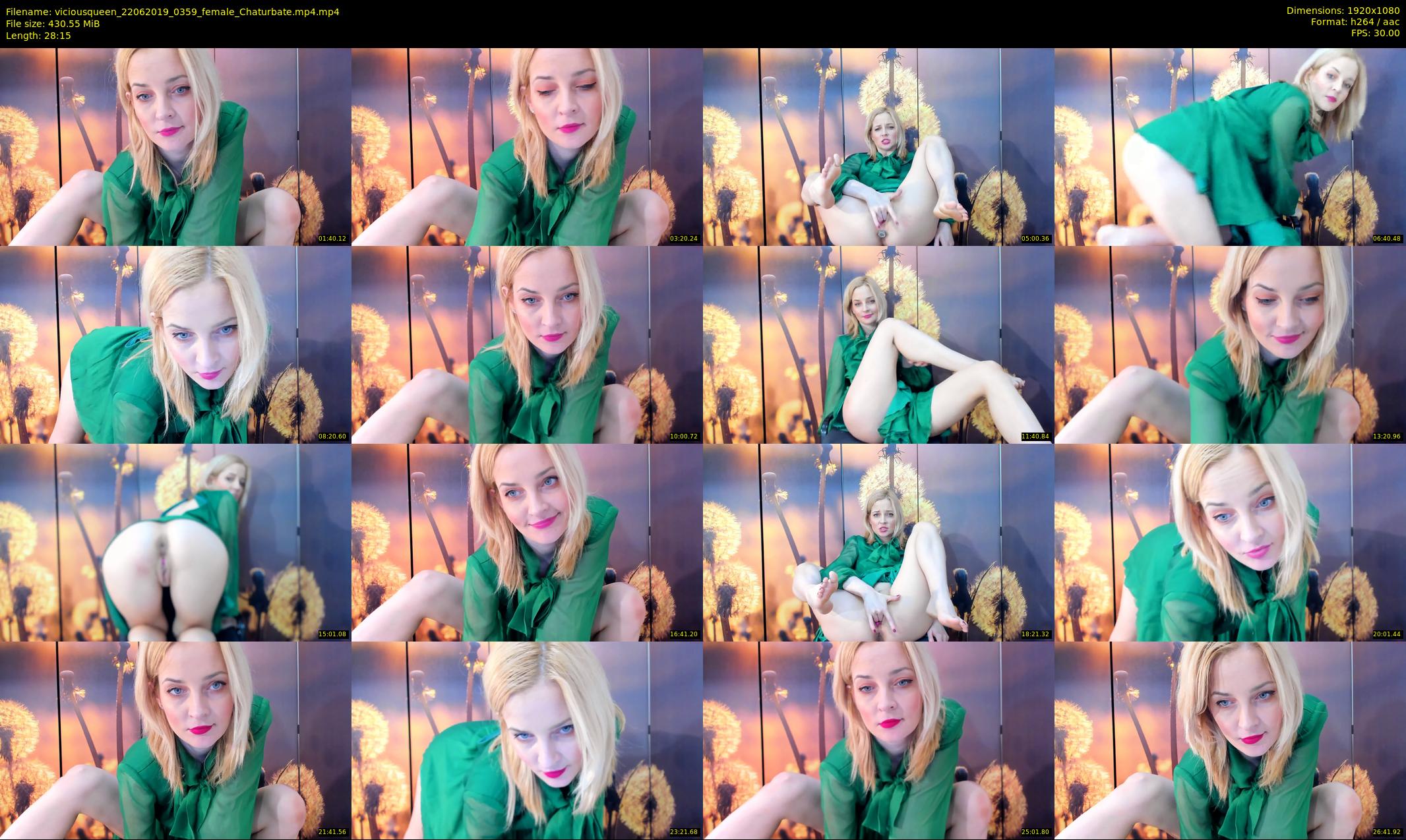 viciousqueen — 29 minute Chaturbate female cam show recording, 1080p, Jun 22, 2019