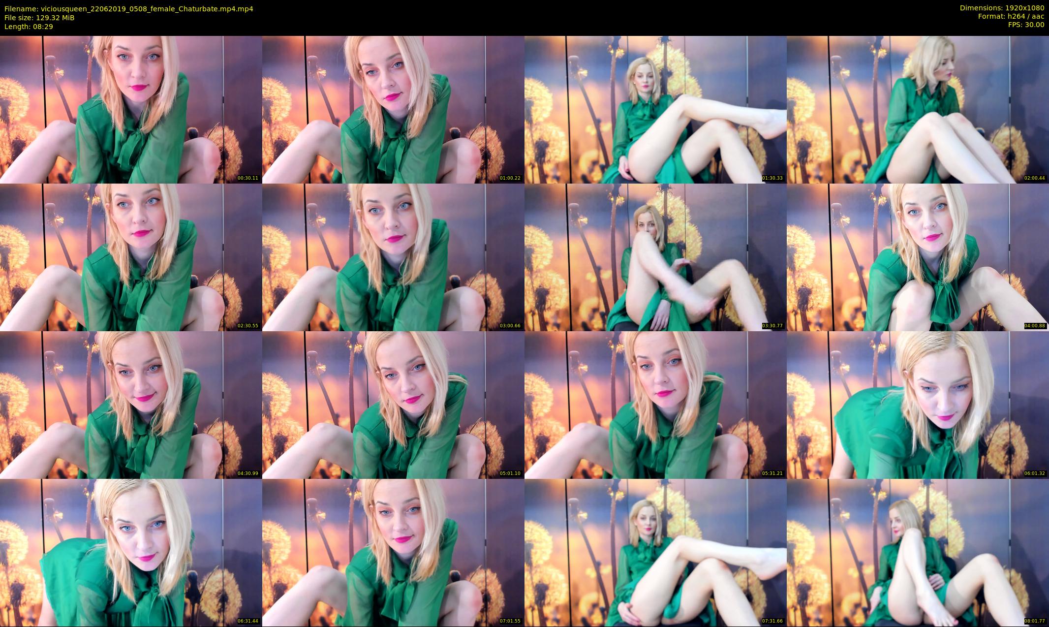 viciousqueen — 9 minute Chaturbate female cam show recording, 1080p, Jun 22, 2019