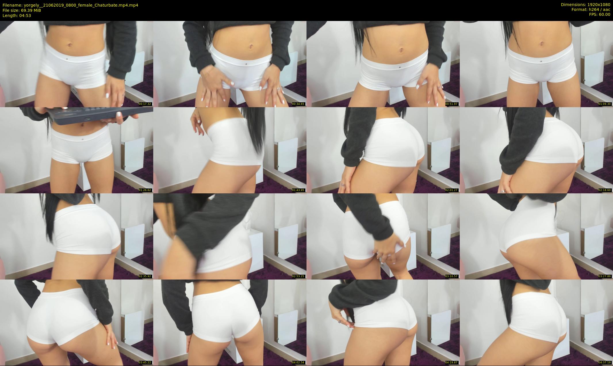yorgely_ — 5 minute Chaturbate female cam show recording, 1080p, Jun 21, 2019