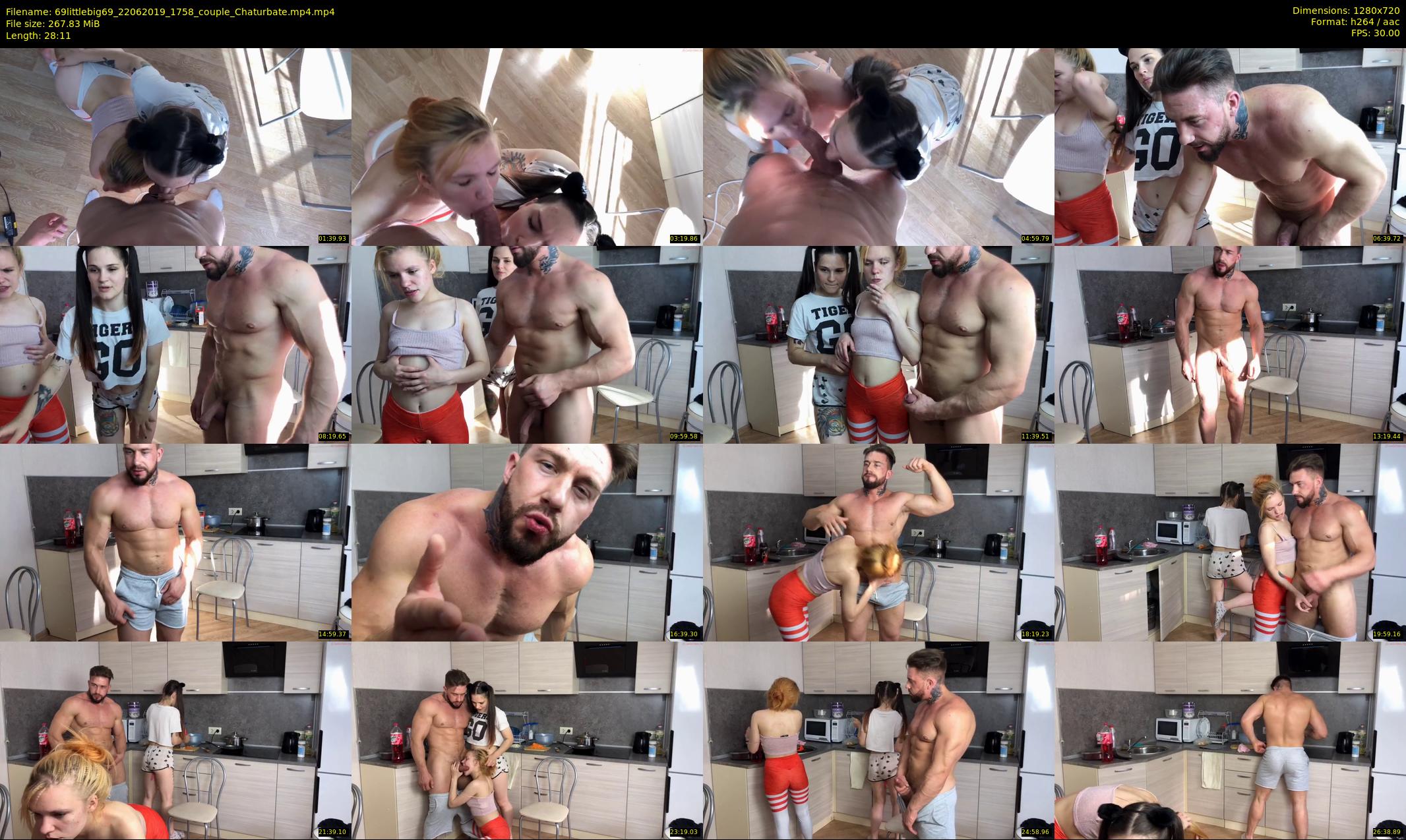 69littlebig69 — 29 minute Chaturbate couple cam show recording, 720p, Jun 22, 2019