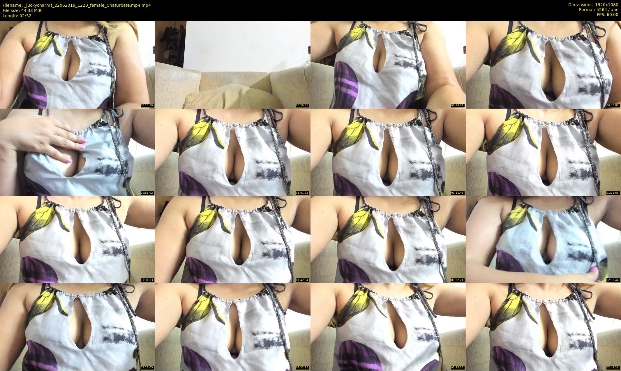 _luckycharms — 3 minute Chaturbate female cam show recording, 1080p, Jun 22, 2019