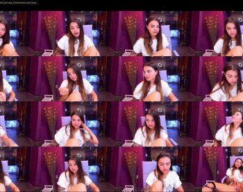 alma_pearl — 15 minute Chaturbate female cam show recording, 4K, Jun 22, 2019