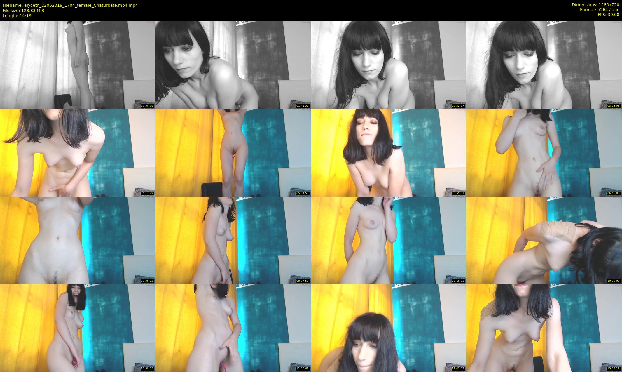 alycetn — 15 minute Chaturbate female cam show recording, 720p, Jun 22, 2019
