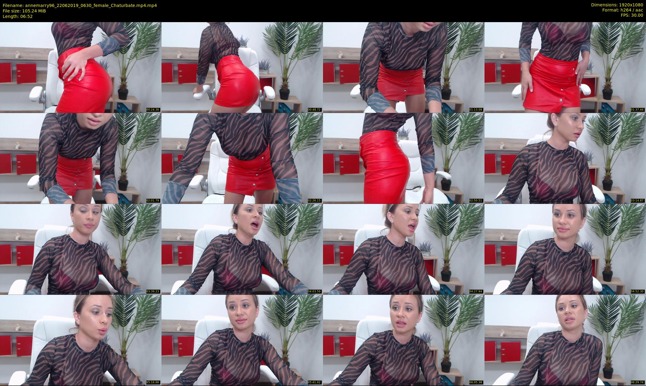 annemarry96 — 7 minute Chaturbate female cam show recording, 1080p, Jun 22, 2019