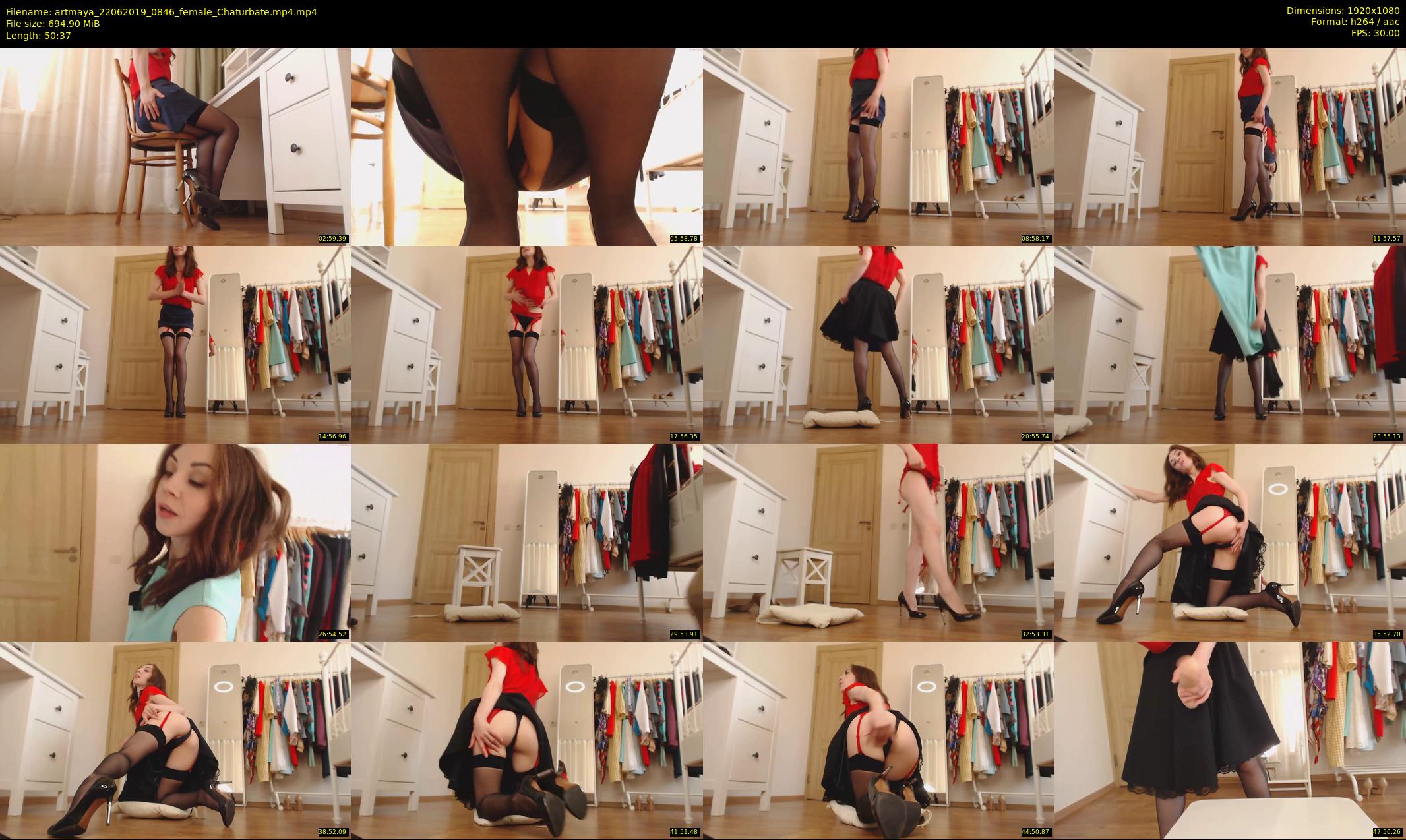 artmaya — 51 minute Chaturbate female cam show recording, 1080p, Jun 22, 2019