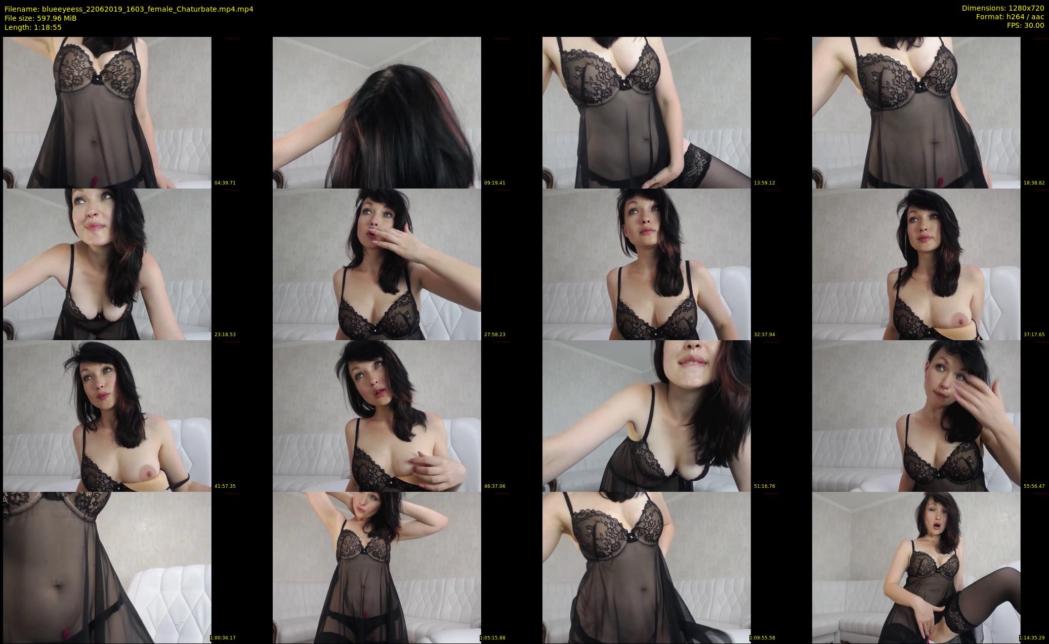 blueeyeess — 79 minute Chaturbate female cam show recording, 720p, Jun 22, 2019
