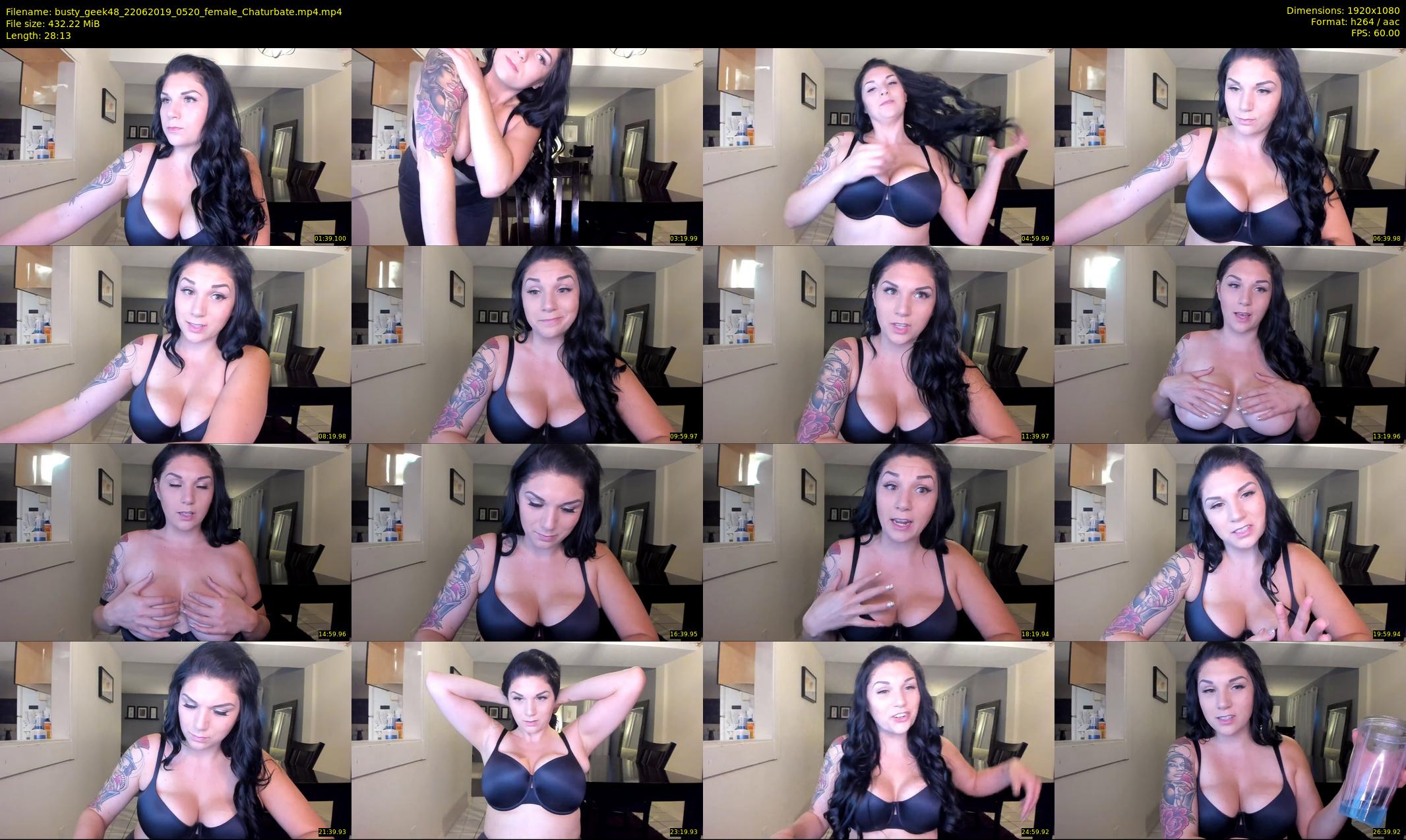 busty_geek48 — 29 minute Chaturbate female cam show recording, 1080p, Jun 22, 2019