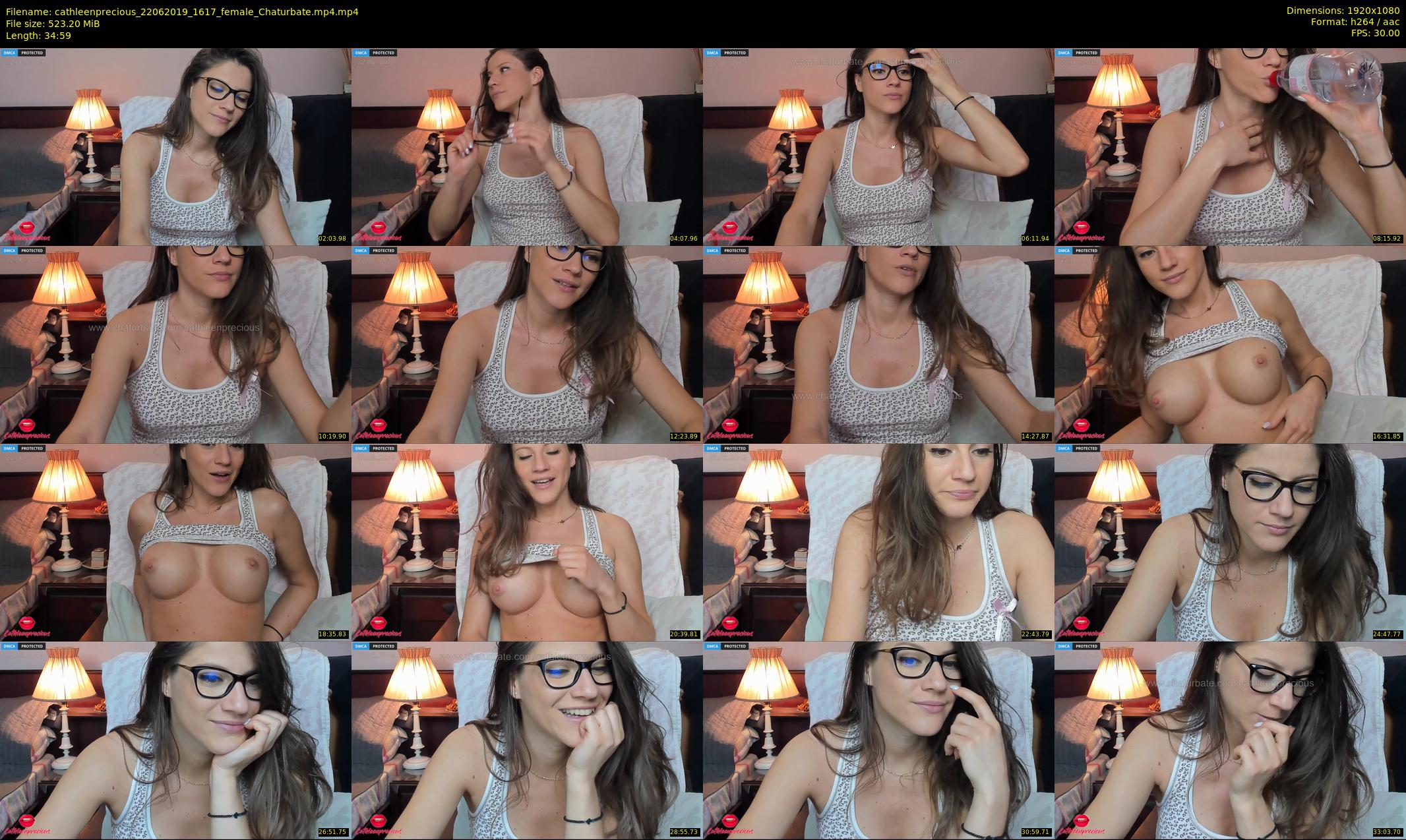 cathleenprecious — 35 minute Chaturbate female cam show recording, 1080p, Jun 22, 2019