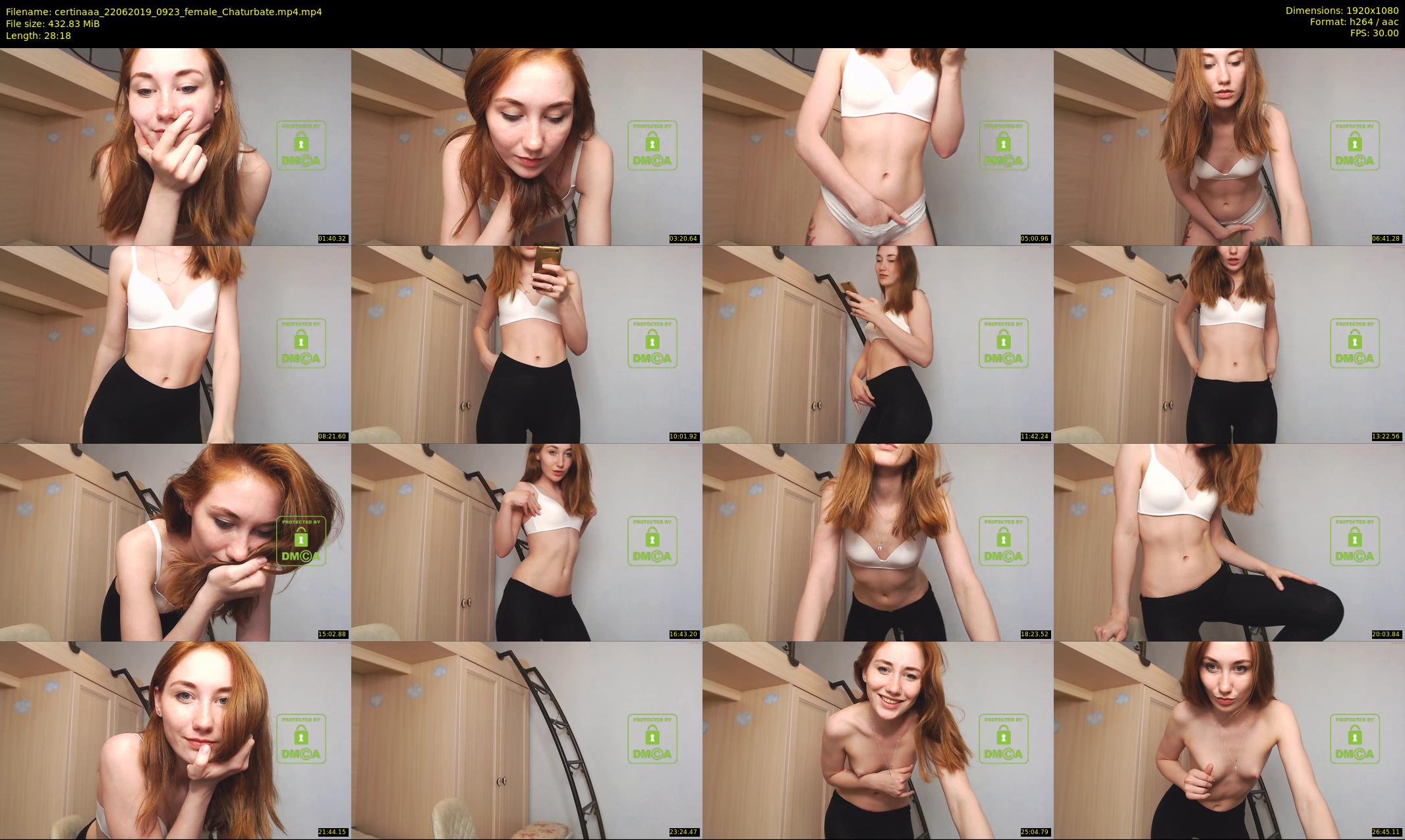 certinaaa — 29 minute Chaturbate female cam show recording, 1080p, Jun 22, 2019
