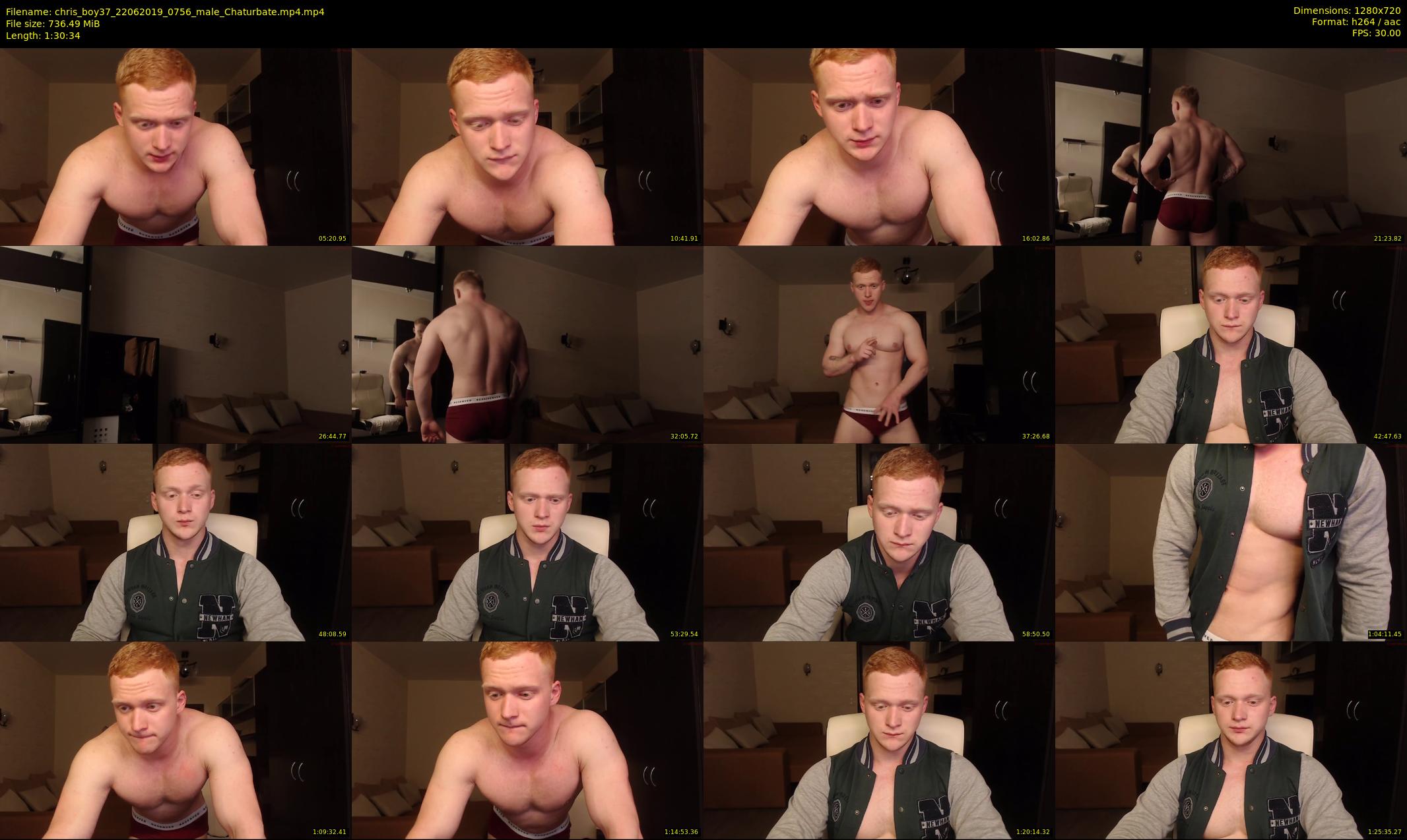chris_boy37 — 91 minute Chaturbate male cam show recording, 720p, Jun 22, 2019