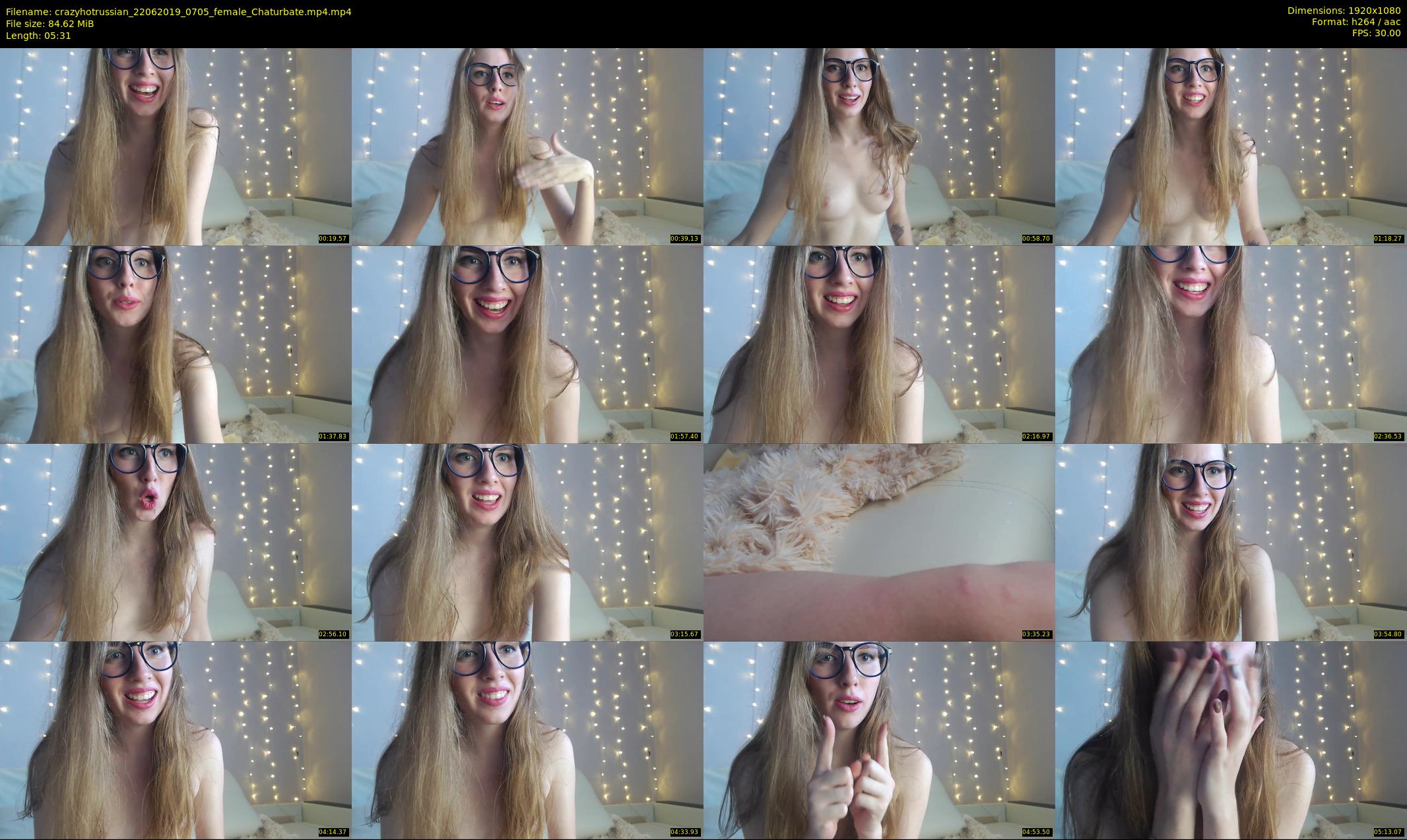 crazyhotrussian — 6 minute Chaturbate couple cam show recording, 1080p, Jun 22, 2019