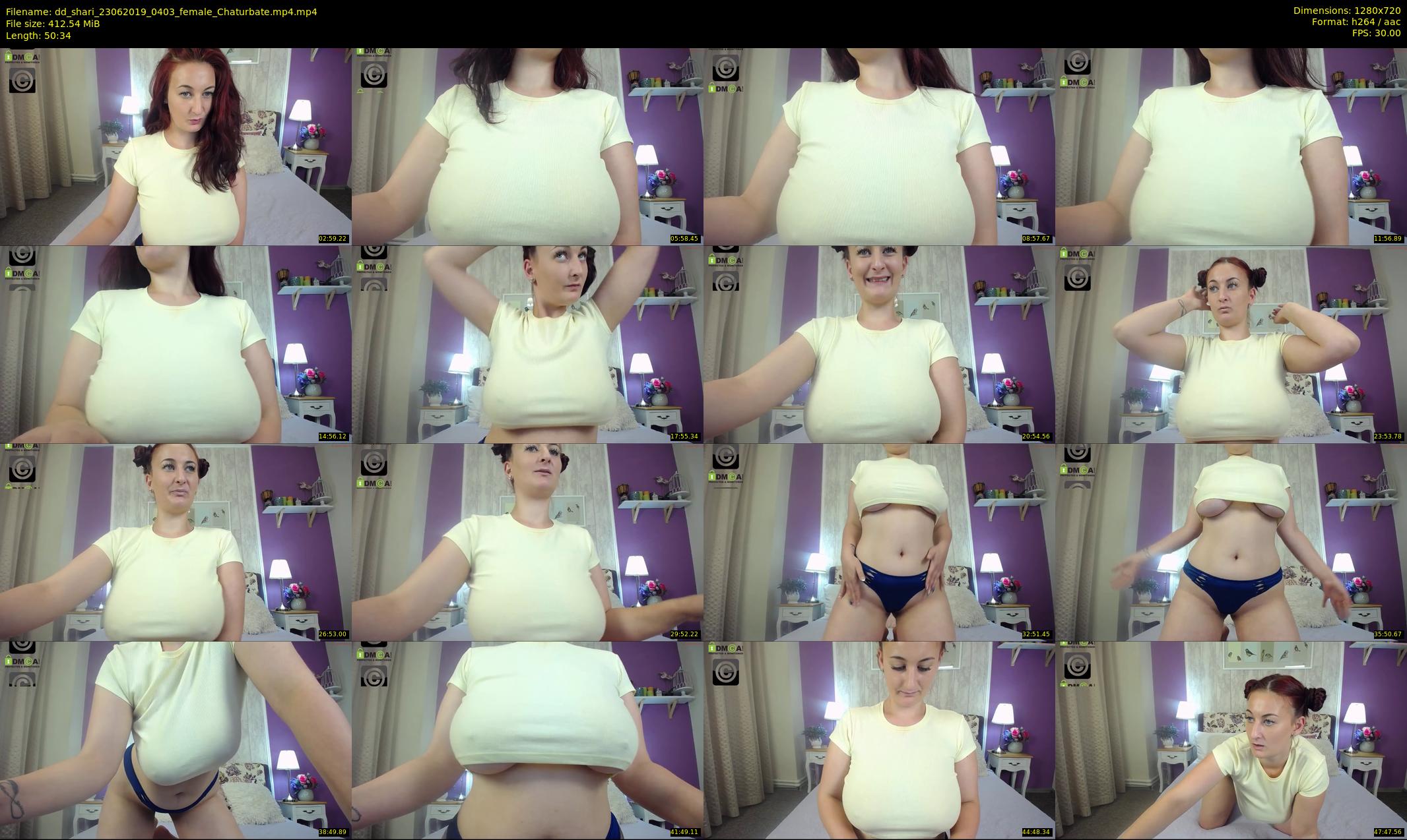 dd_shari — 51 minute Chaturbate female cam show recording, 720p, Jun 23, 2019