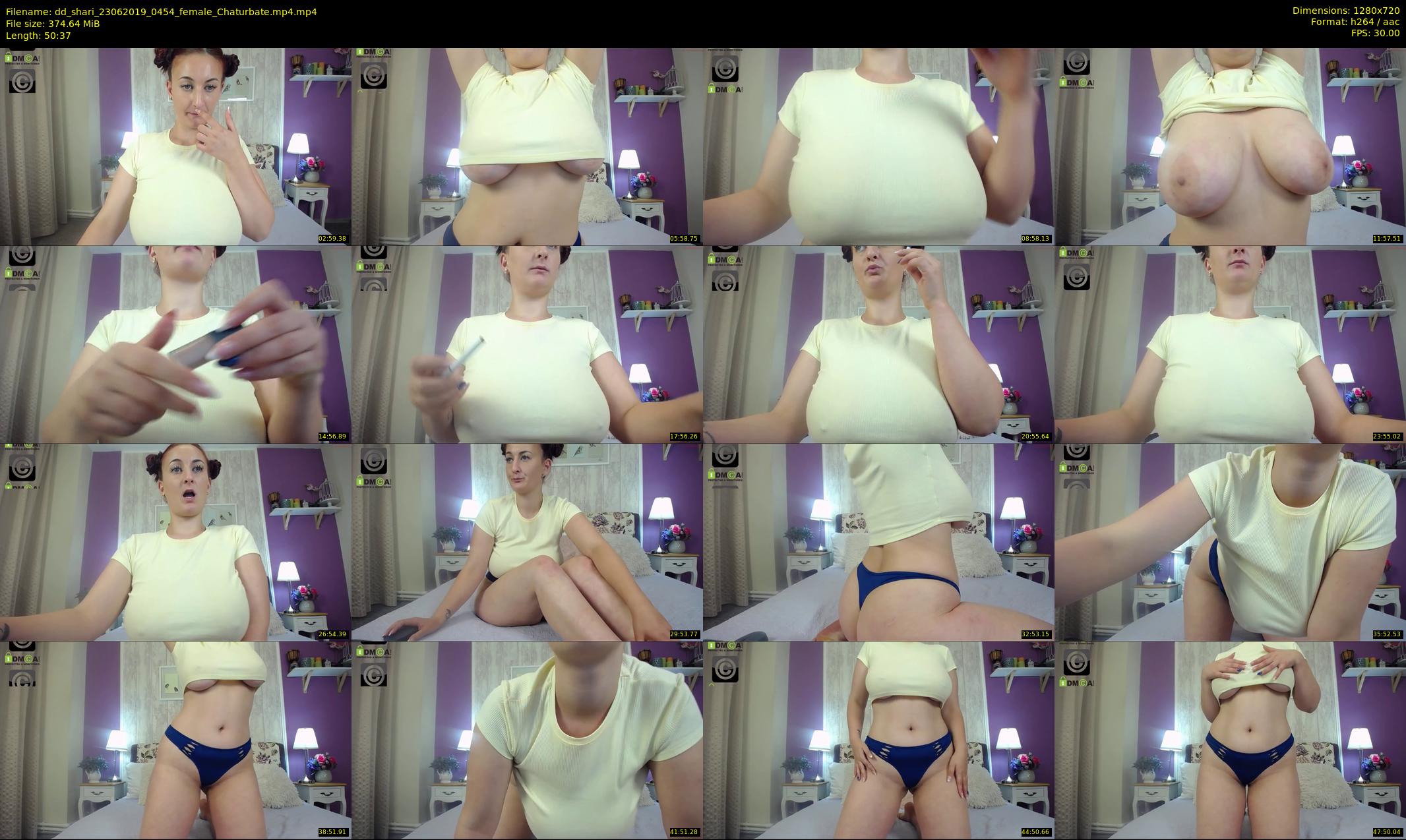 dd_shari — 51 minute Chaturbate female cam show recording, 720p, Jun 23, 2019