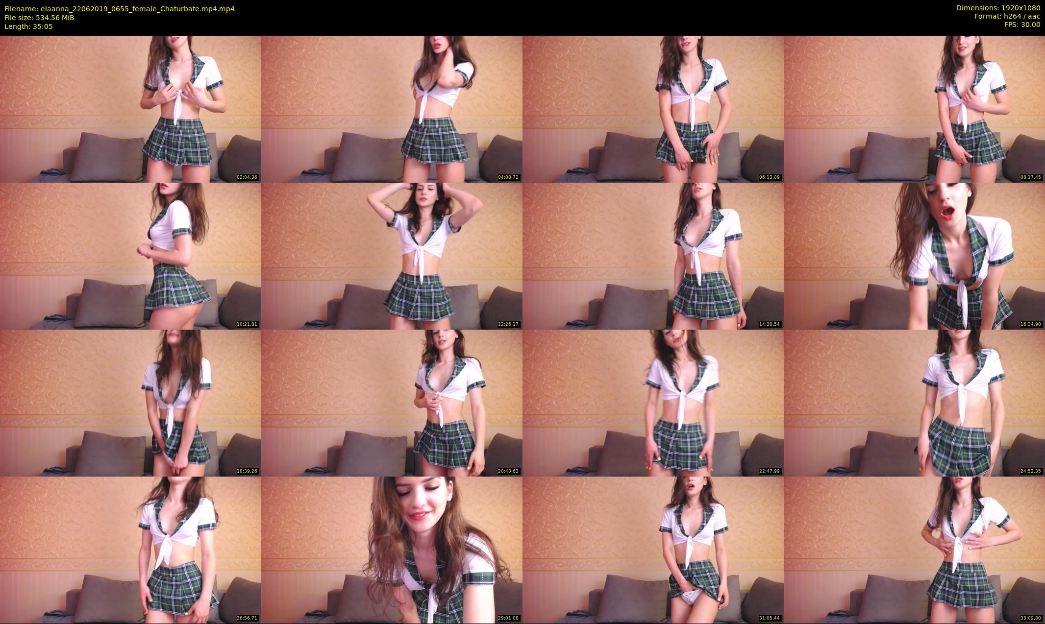 elaanna — 36 minute Chaturbate female cam show recording, 1080p, Jun 22, 2019