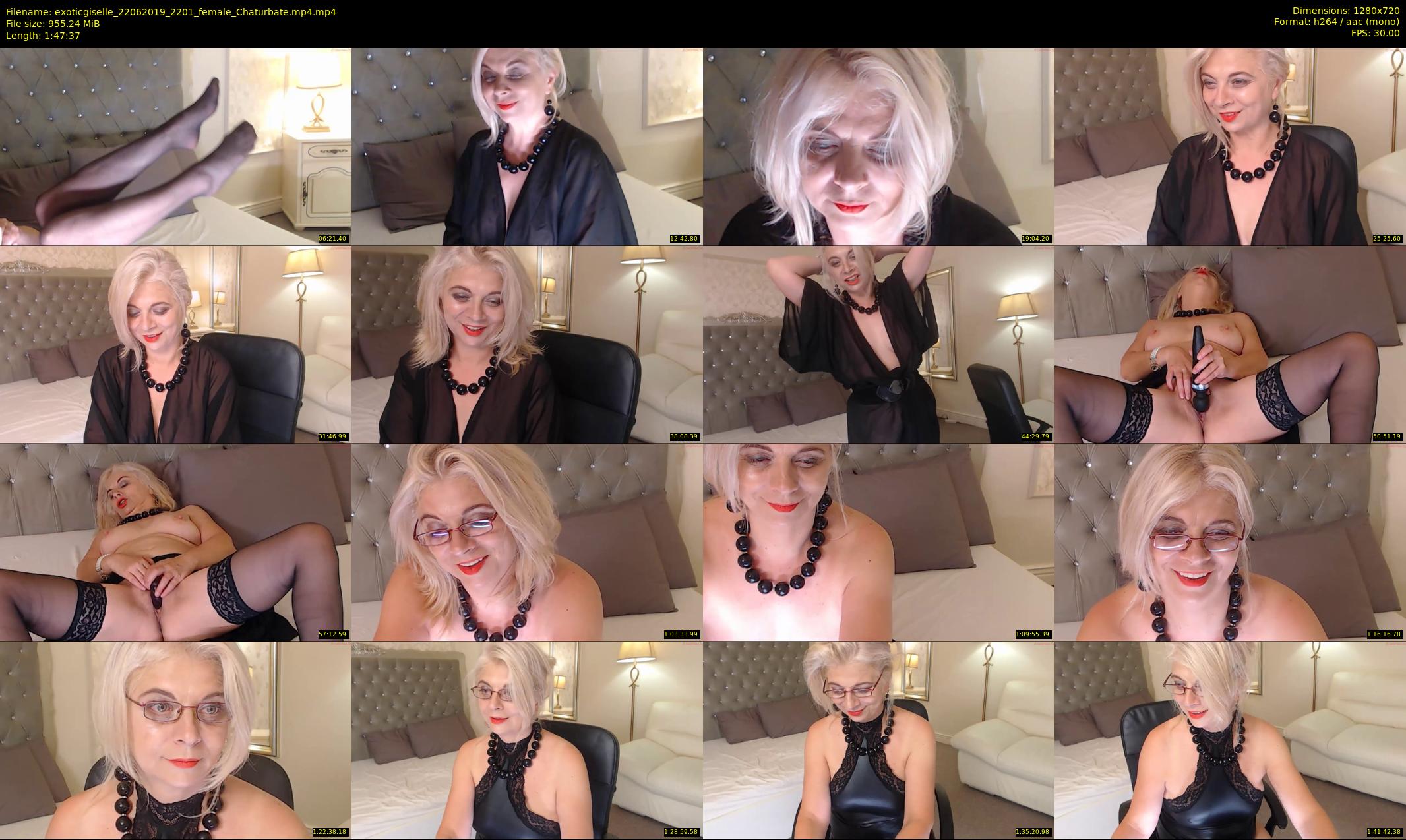 exoticgiselle — 108 minute Chaturbate female cam show recording, 720p, Jun 22, 2019