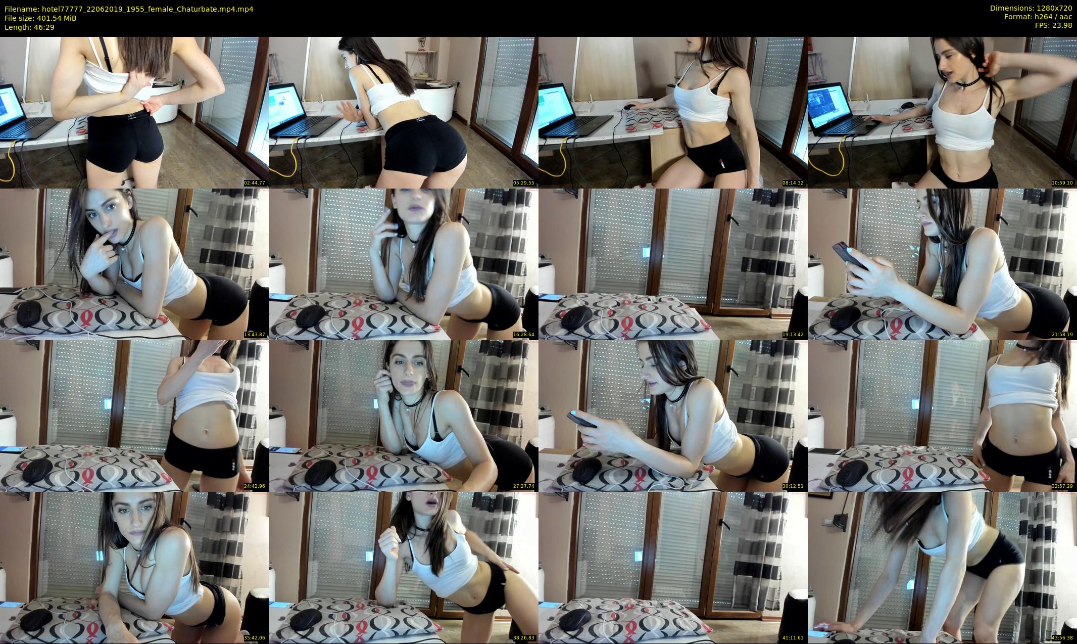 hotel77777 — 47 minute Chaturbate female cam show recording, 720p, Jun 22, 2019