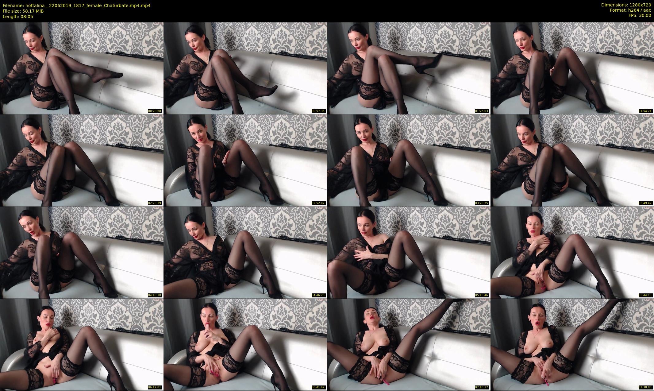 hottalina_ — 9 minute Chaturbate female cam show recording, 720p, Jun 22, 2019