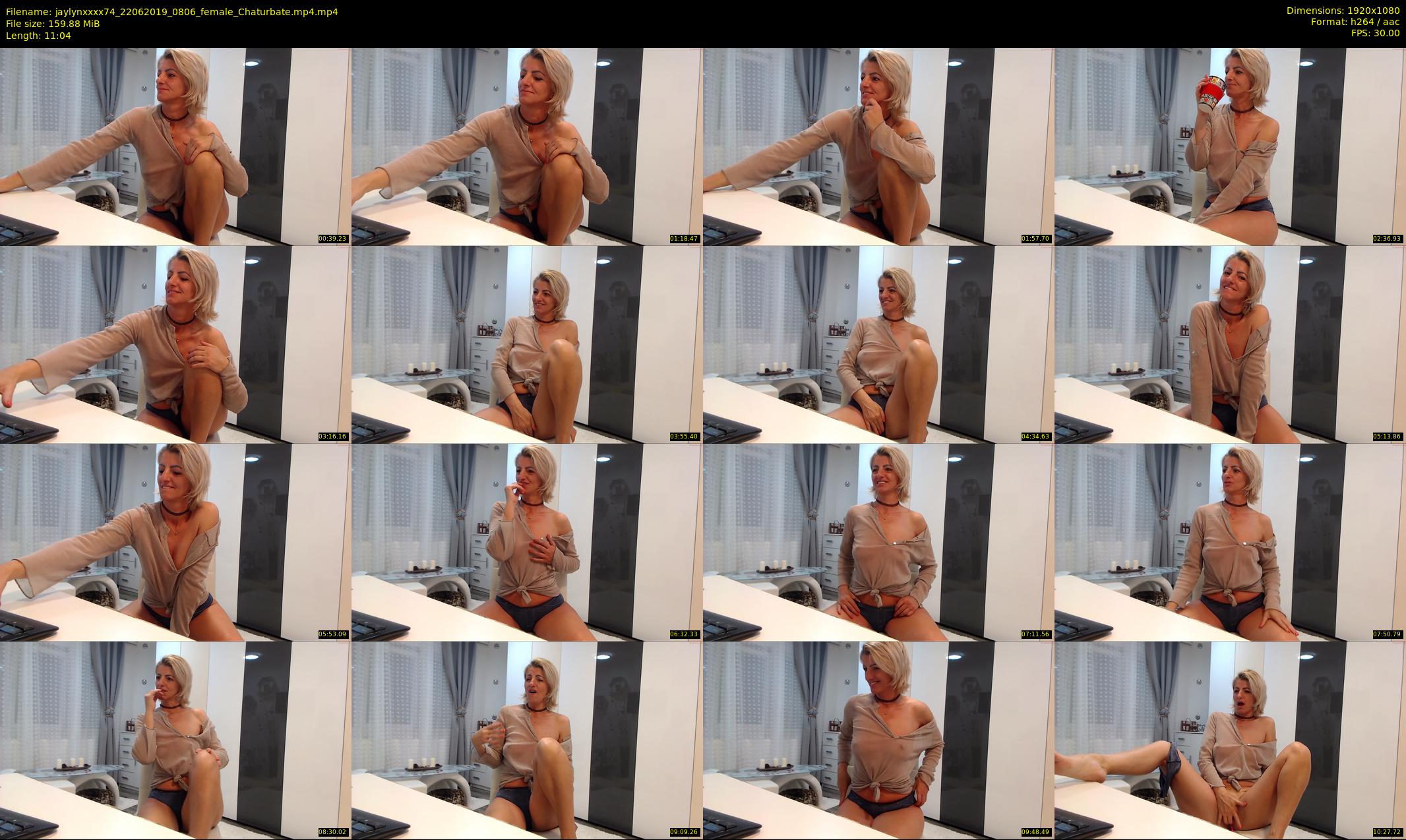jaylynxxxx74 — 12 minute Chaturbate female cam show recording, 1080p, Jun 22, 2019