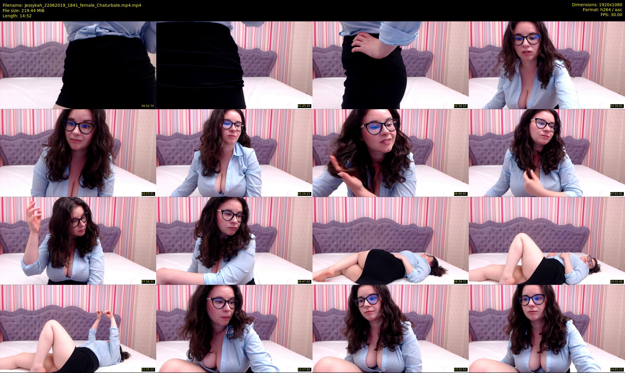 jessykah — 15 minute Chaturbate female cam show recording, 1080p, Jun 22, 2019