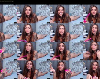 joconda — 3 minute Chaturbate female cam show recording, 720p, Jun 22, 2019