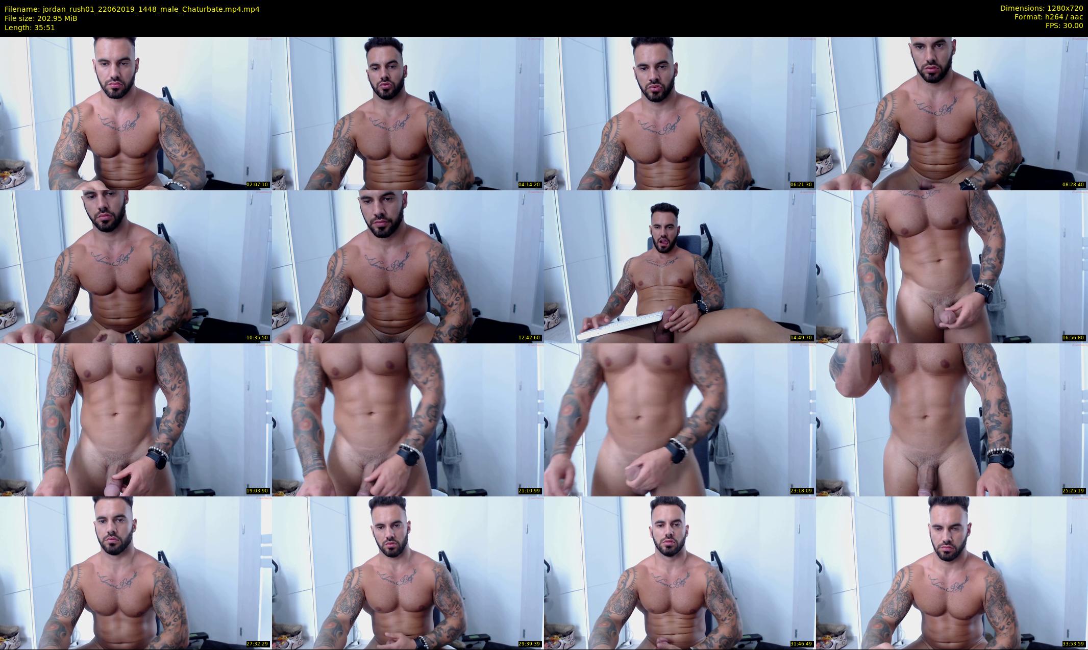 jordan_rush01 — 36 minute Chaturbate male cam show recording, 720p, Jun 22, 2019