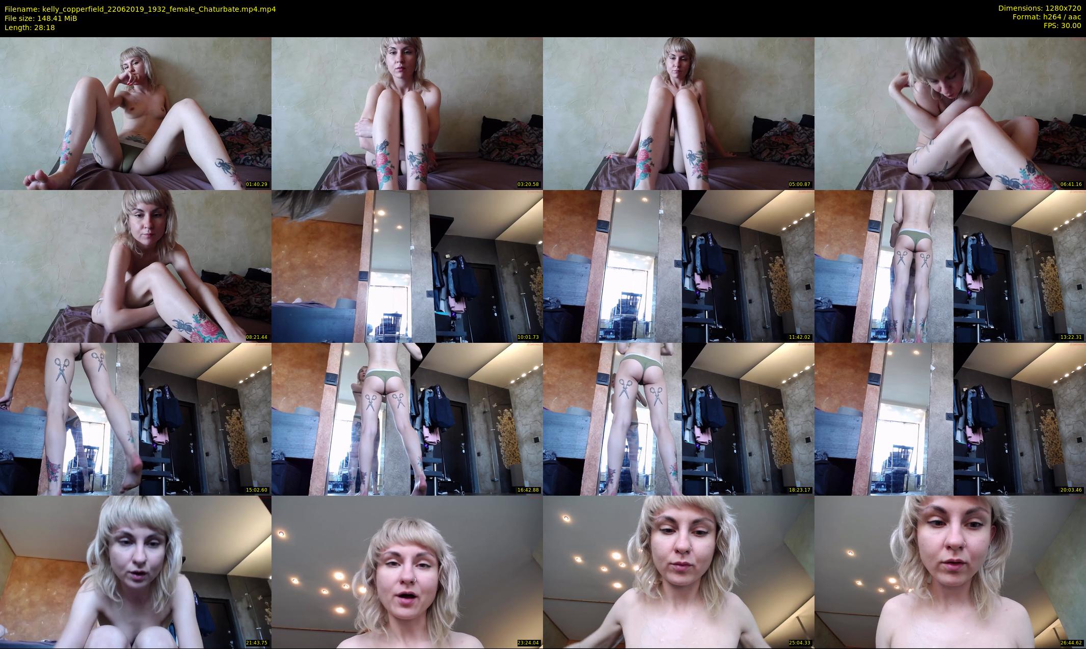 kelly_copperfield — 29 minute Chaturbate female cam show recording, 720p, Jun 22, 2019