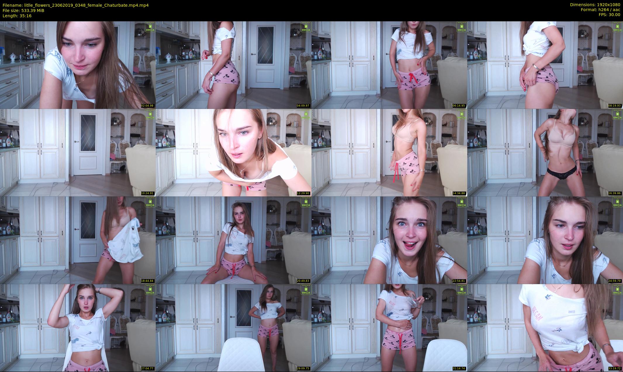 litlle_flowers — 36 minute Chaturbate female cam show recording, 1080p, Jun 23, 2019