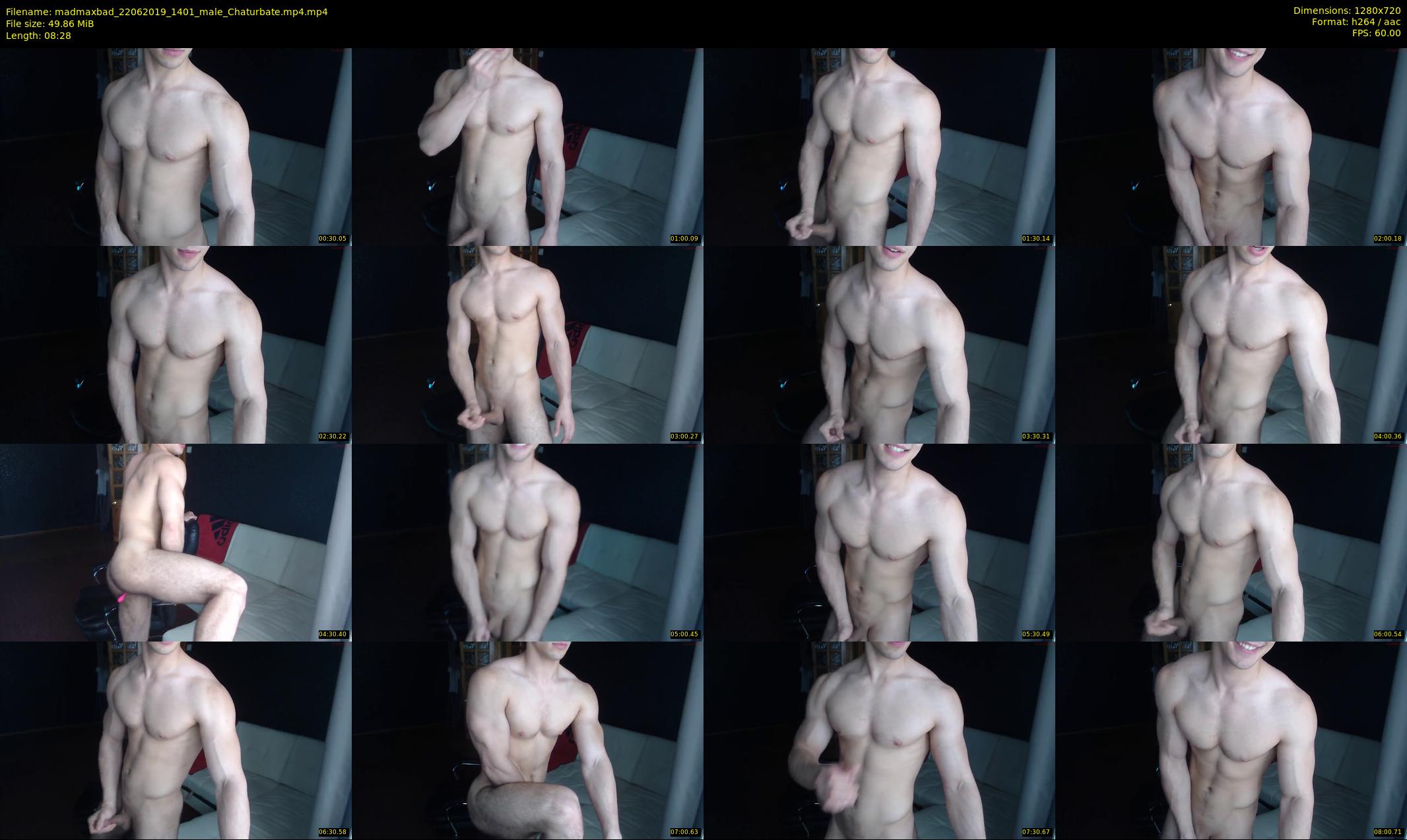 madmaxbad — 9 minute Chaturbate male cam show recording, 720p, Jun 22, 2019