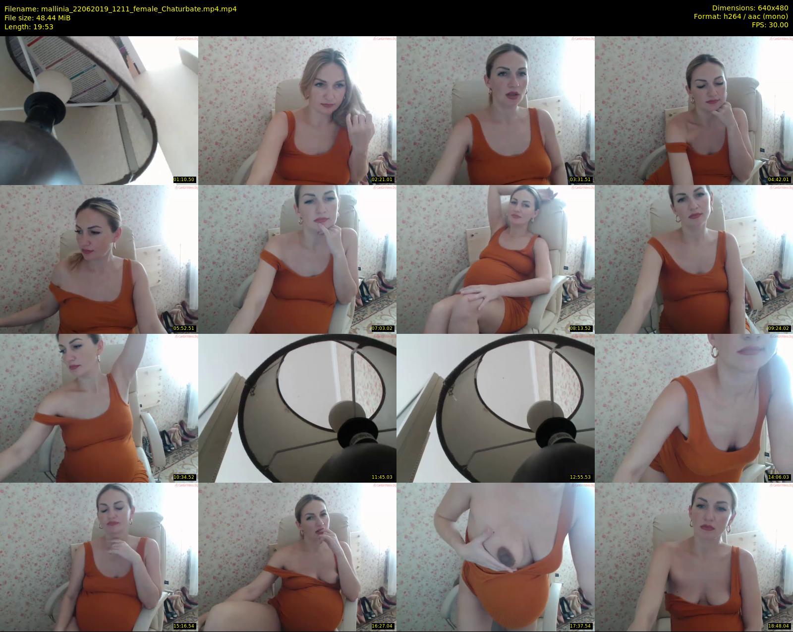 mallinia — 20 minute Chaturbate female cam show recording, 480p, Jun 22, 2019