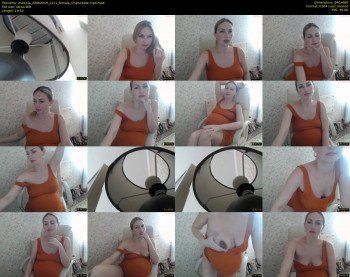 mallinia — 20 minute Chaturbate female cam show recording, 480p, Jun 22, 2019
