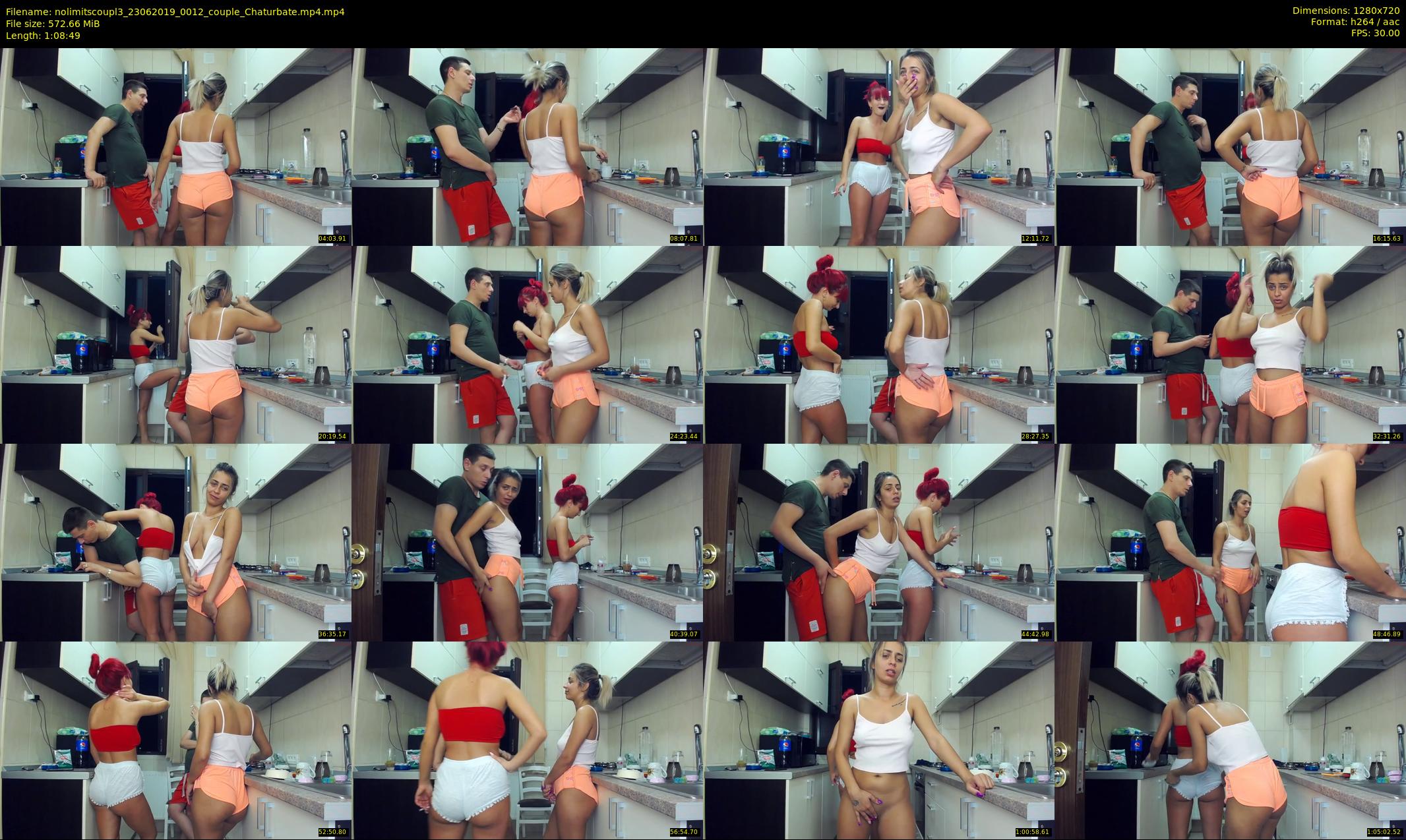 nolimitscoupl3 — 69 minute Chaturbate couple cam show recording, 720p, Jun 23, 2019
