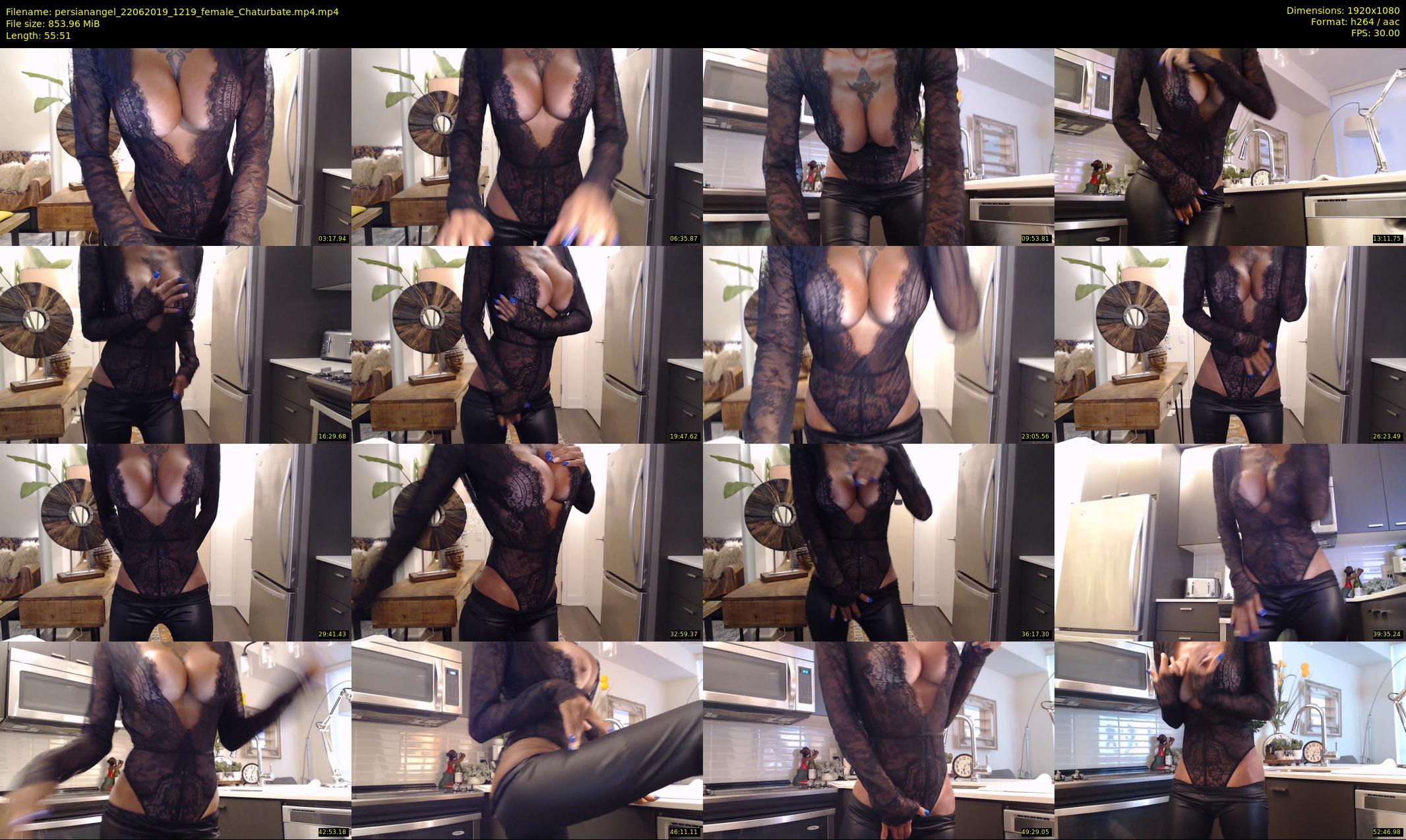 persianangel — 56 minute Chaturbate female cam show recording, 1080p, Jun 22, 2019