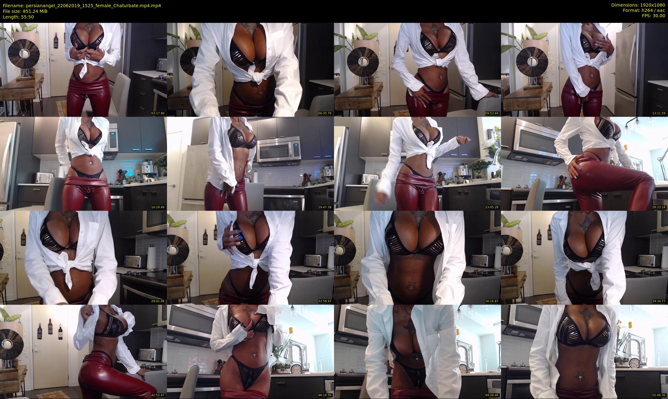 persianangel — 56 minute Chaturbate female cam show recording, 1080p, Jun 22, 2019