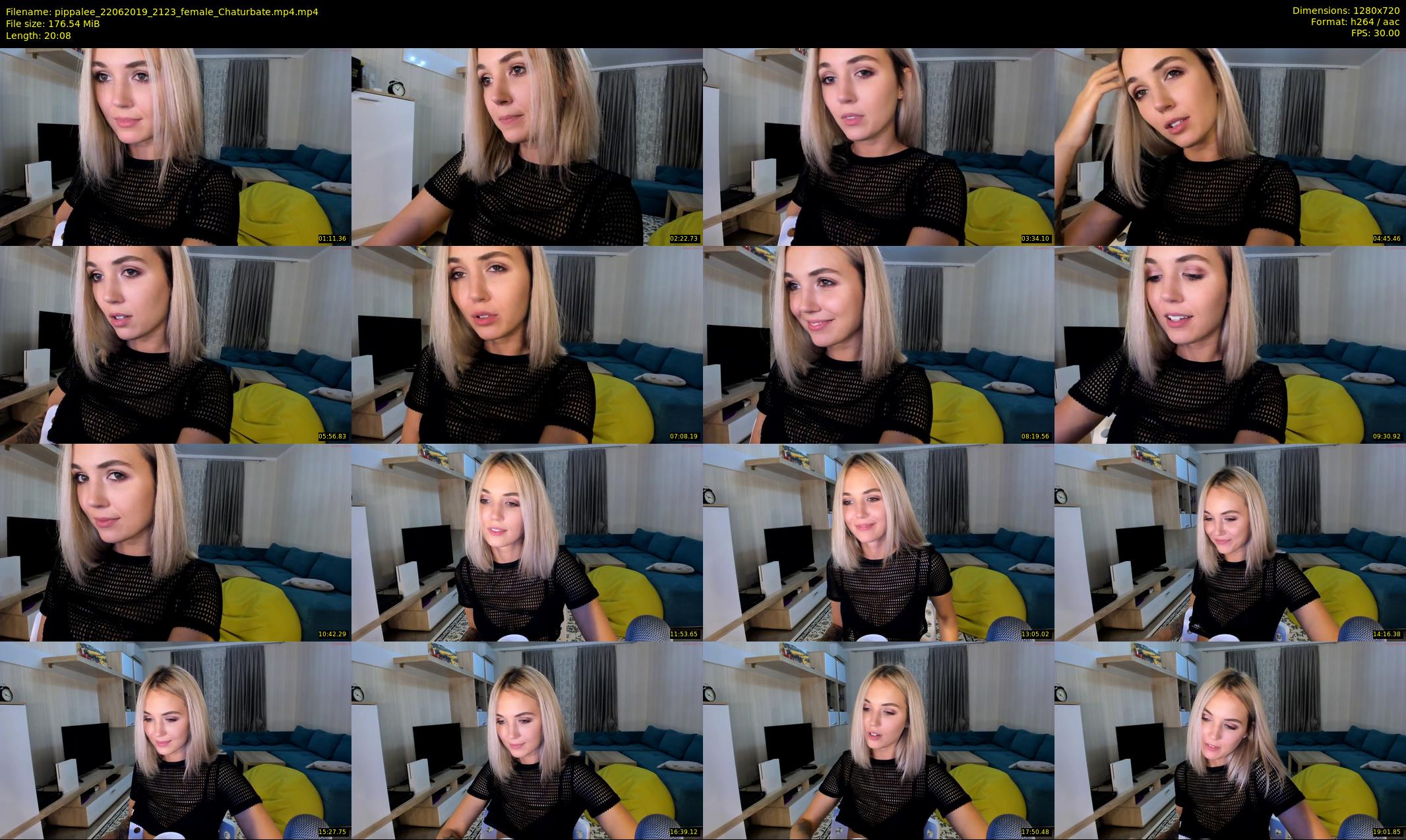 pippalee — 21 minute Chaturbate female cam show recording, 720p, Jun 22, 2019