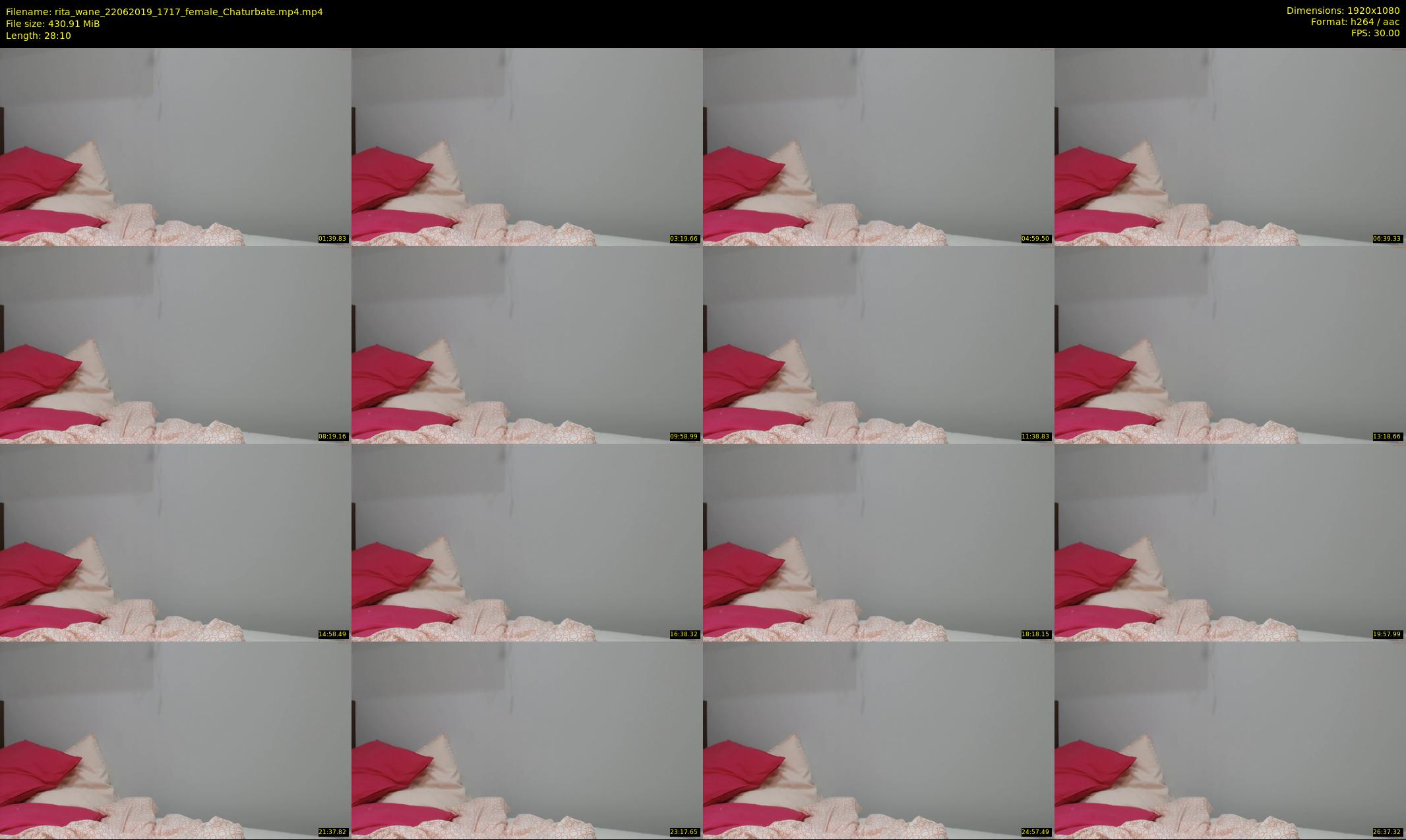 rita_wane — 29 minute Chaturbate female cam show recording, 1080p, Jun 22, 2019