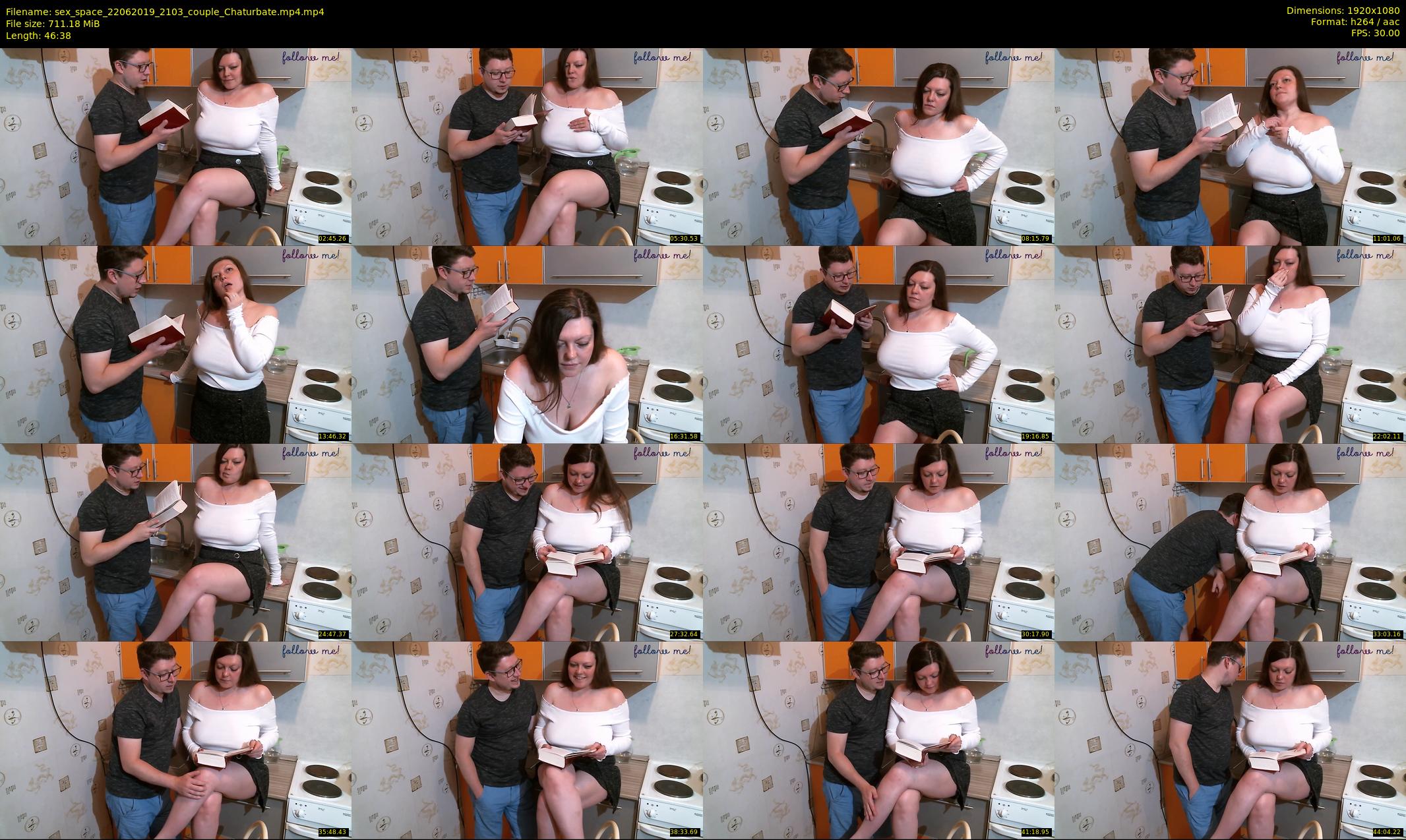 sex_space — 47 minute Chaturbate couple cam show recording, 1080p, Jun 22, 2019