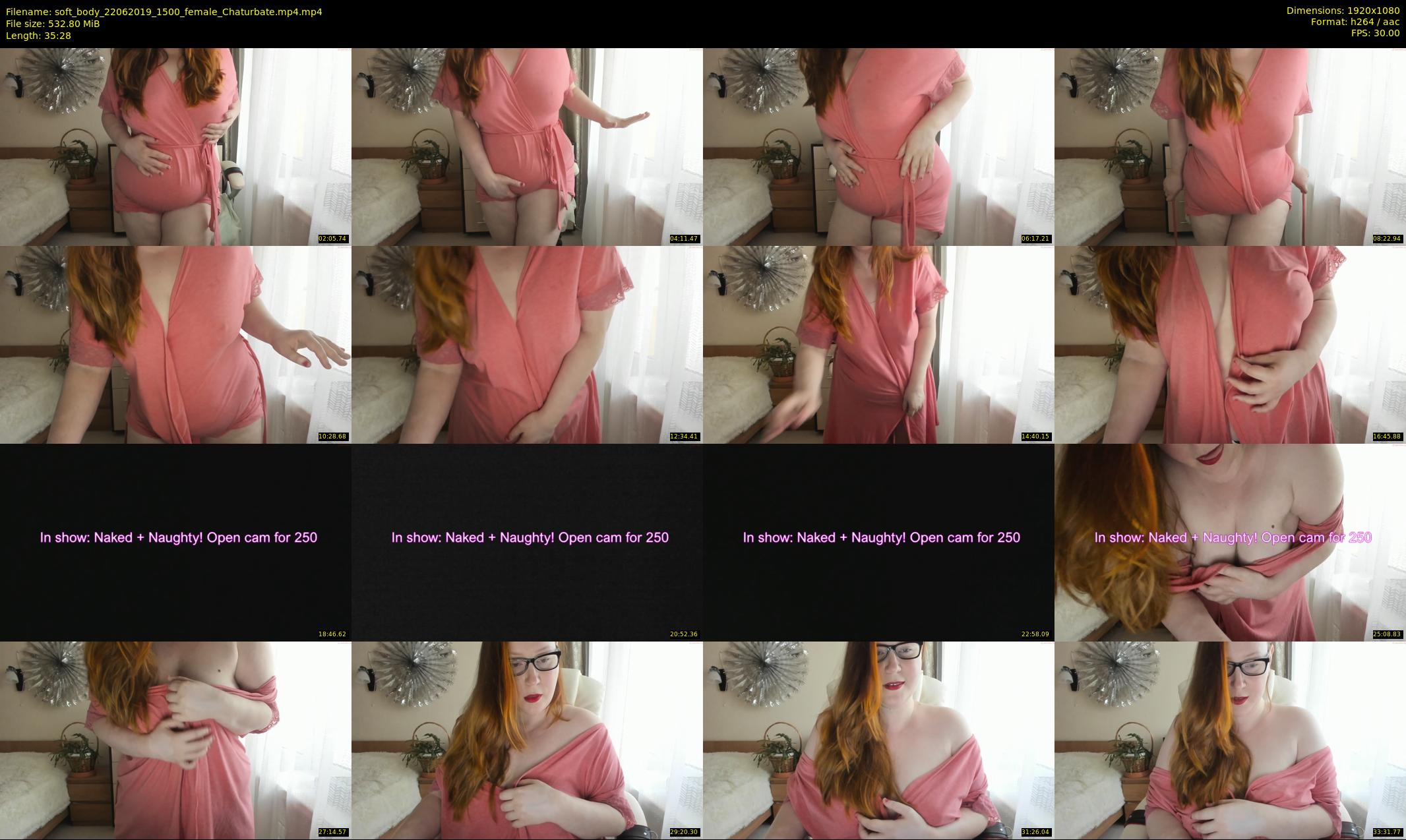 soft_body — 36 minute Chaturbate female cam show recording, 1080p, Jun 22, 2019