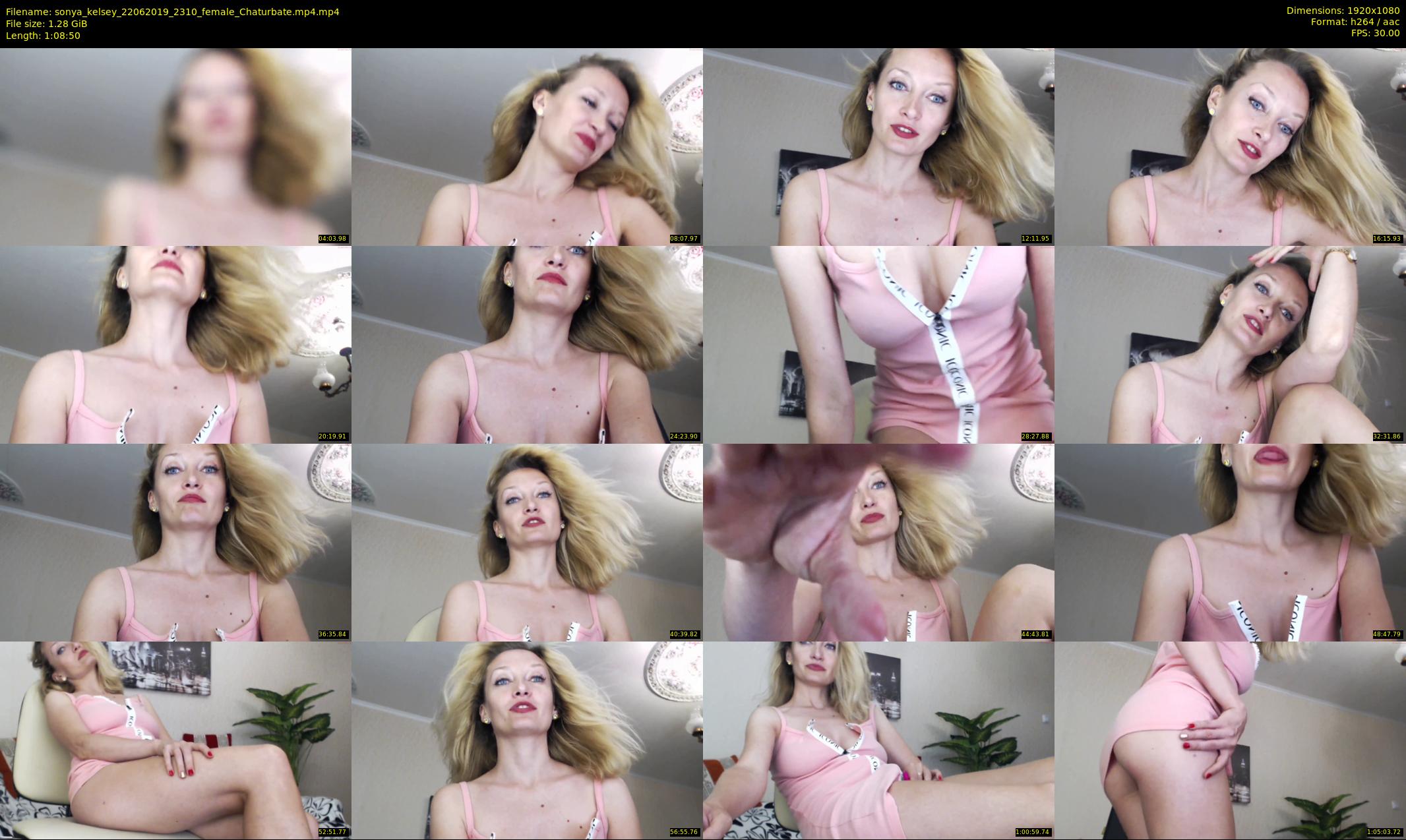 sonya_kelsey — 69 minute Chaturbate female cam show recording, 1080p, Jun 22, 2019