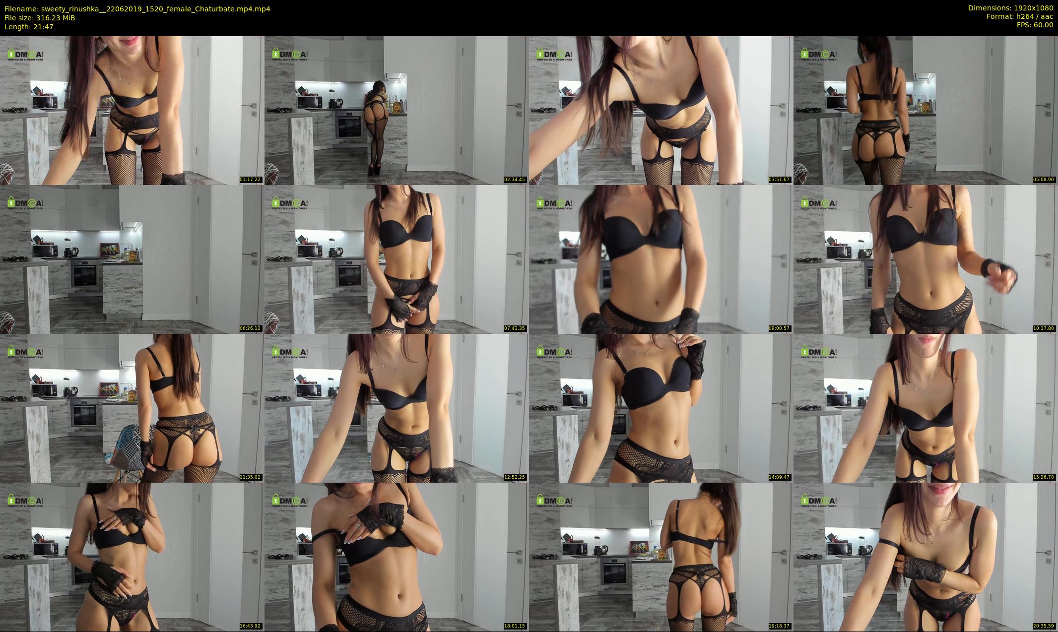 sweety_rinushka_ — 22 minute Chaturbate female cam show recording, 1080p, Jun 22, 2019