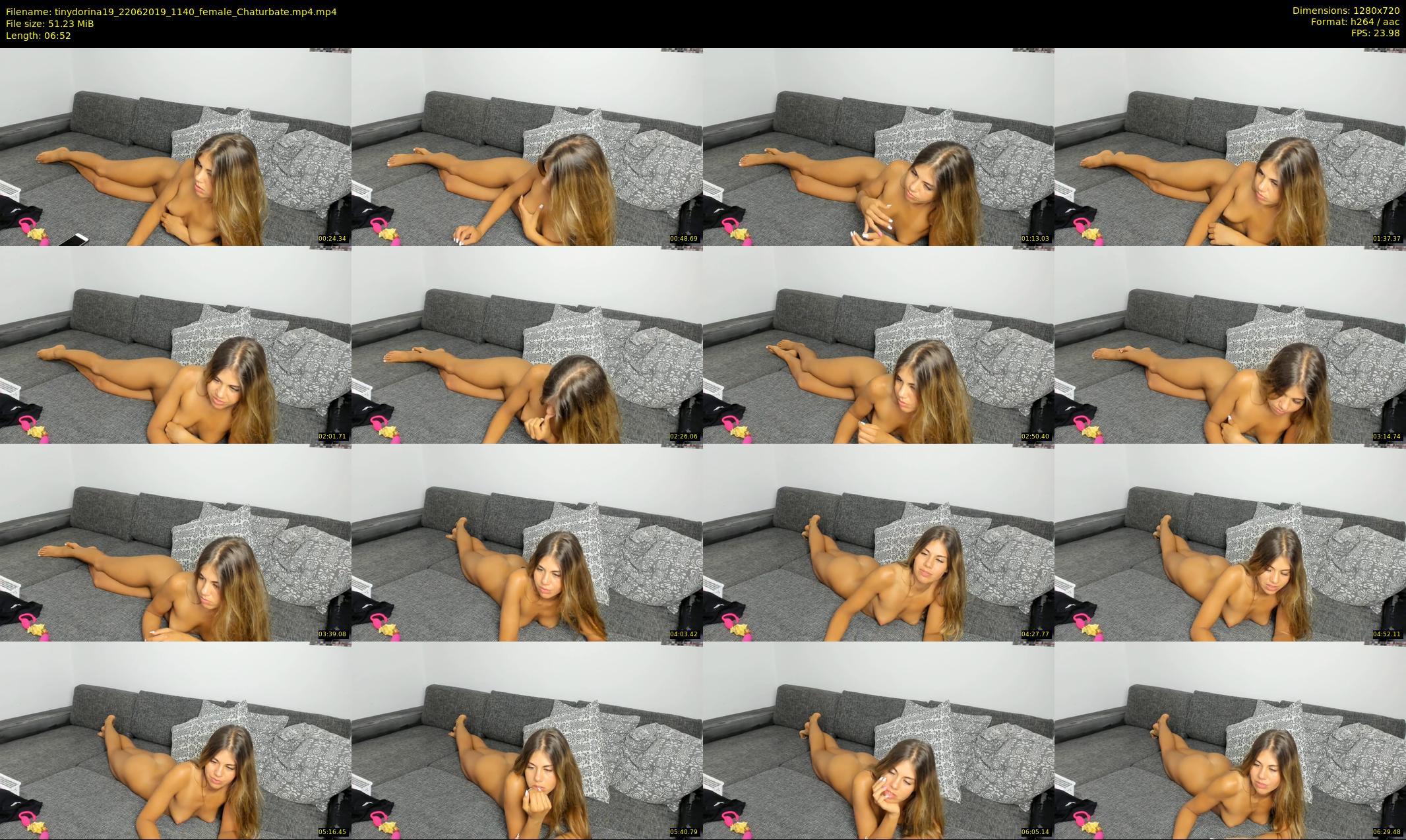 tinydorina19 — 7 minute Chaturbate female cam show recording, 720p, Jun 22, 2019