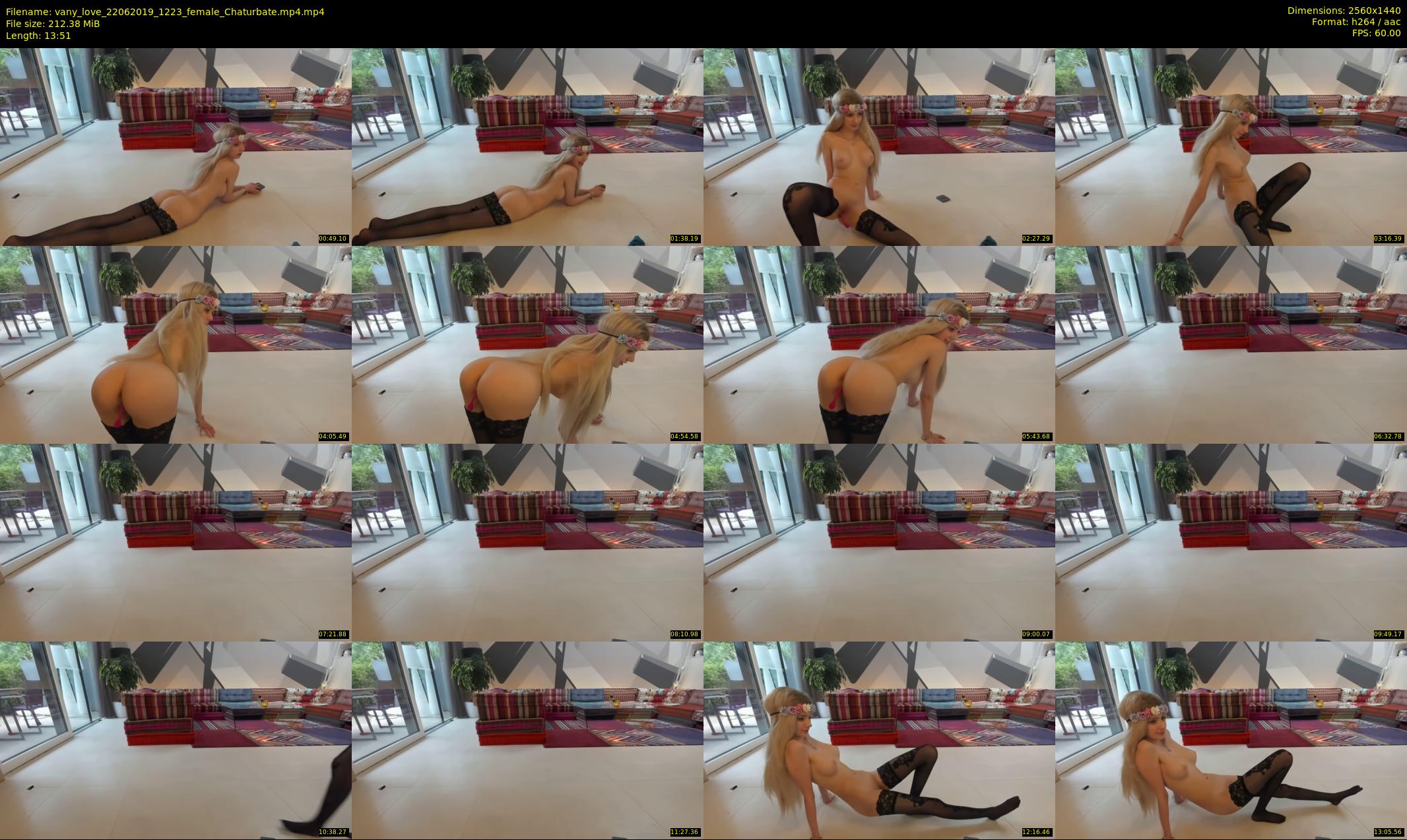vany_love — 14 minute Chaturbate female cam show recording, 1080p, Jun 22, 2019