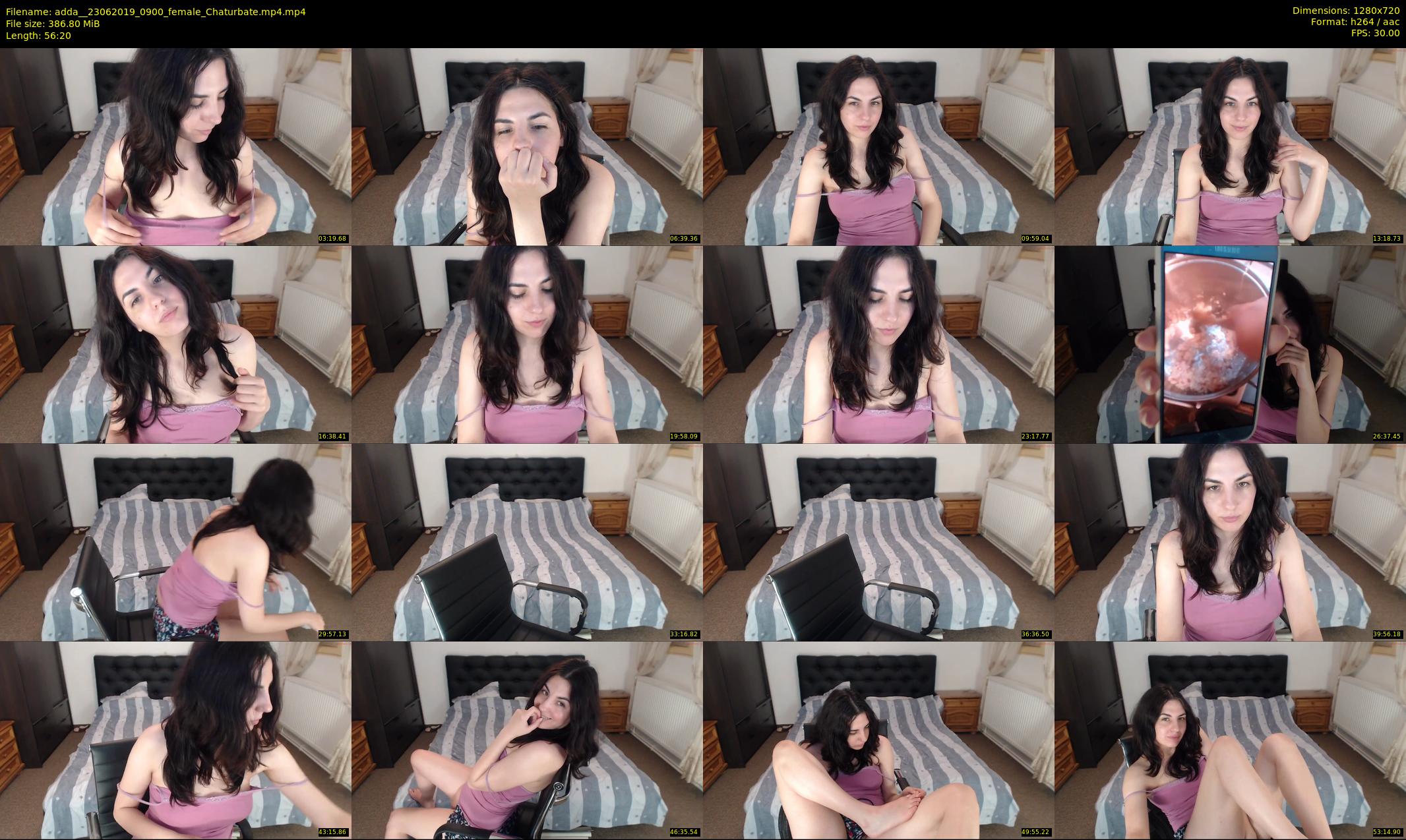 adda_ — 57 minute Chaturbate female cam show recording, 720p, Jun 23, 2019