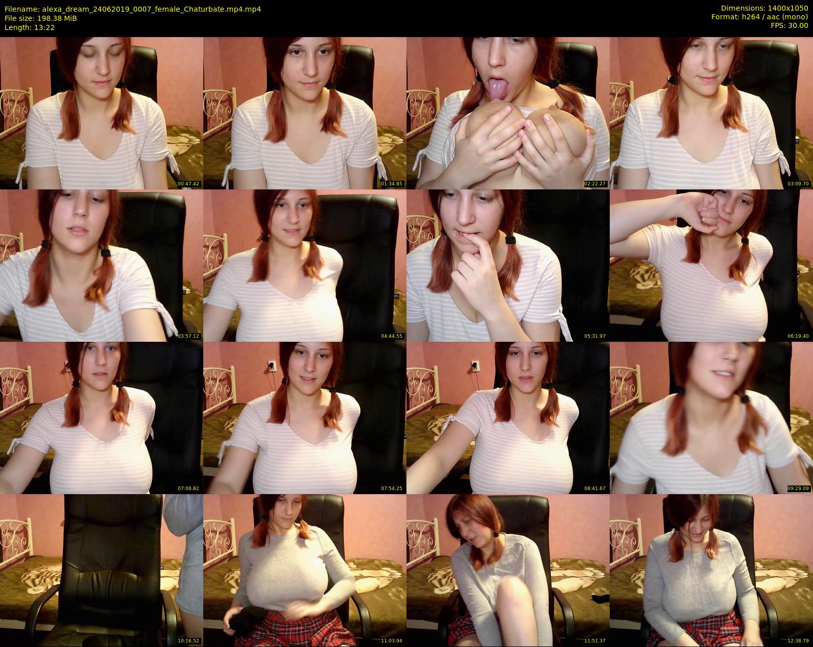 alexa_dream — 14 minute Chaturbate female cam show recording, 720p, Jun 24, 2019
