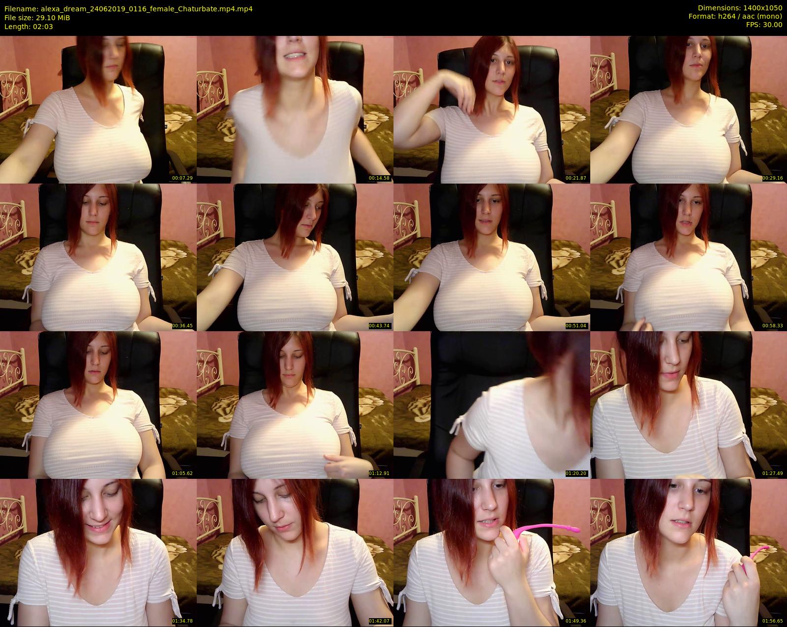 alexa_dream — 3 minute Chaturbate female cam show recording, 720p, Jun 24, 2019