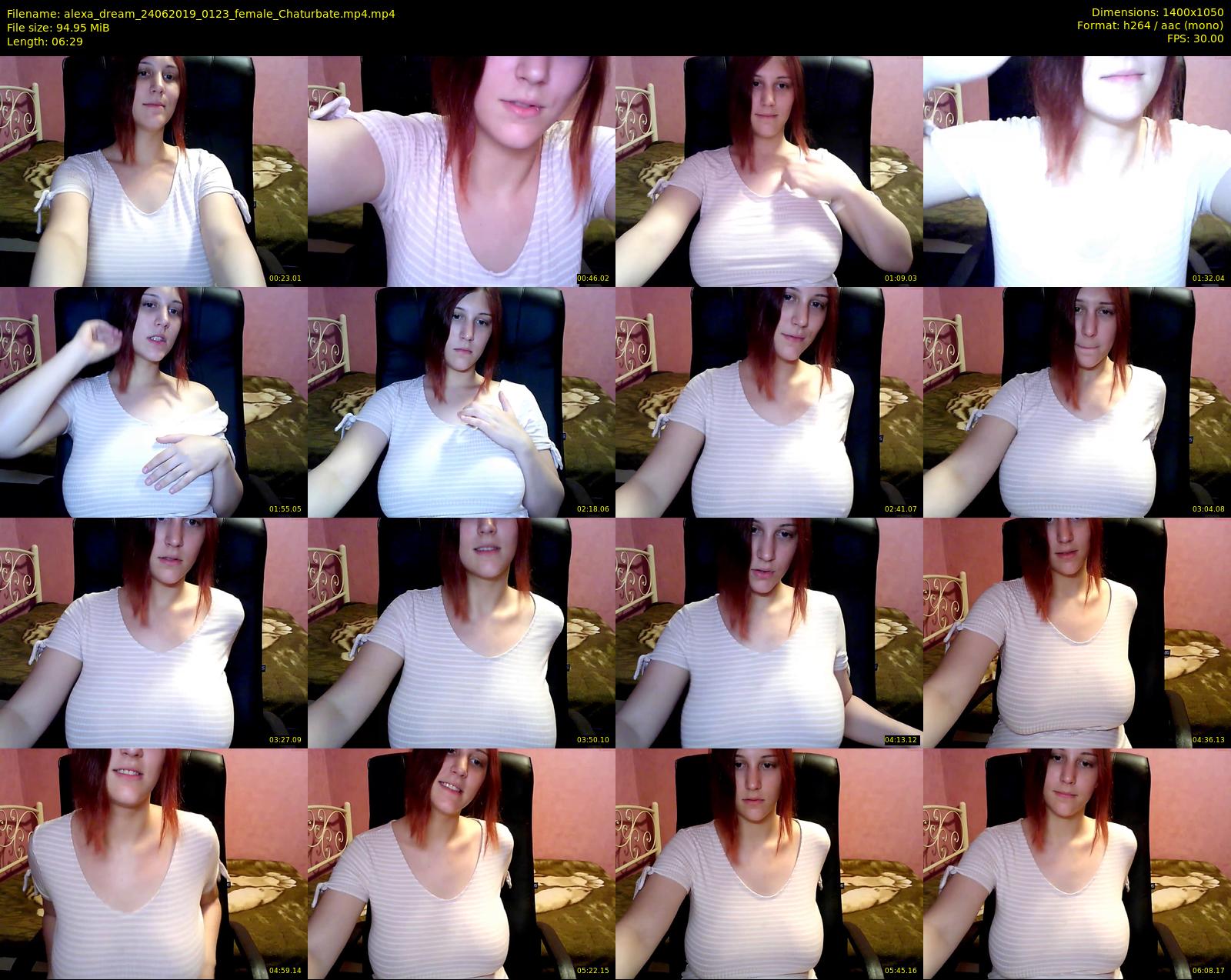 alexa_dream — 7 minute Chaturbate female cam show recording, 720p, Jun 24, 2019