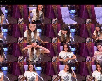 alma_pearl — 15 minute Chaturbate female cam show recording, 4K, Jun 23, 2019