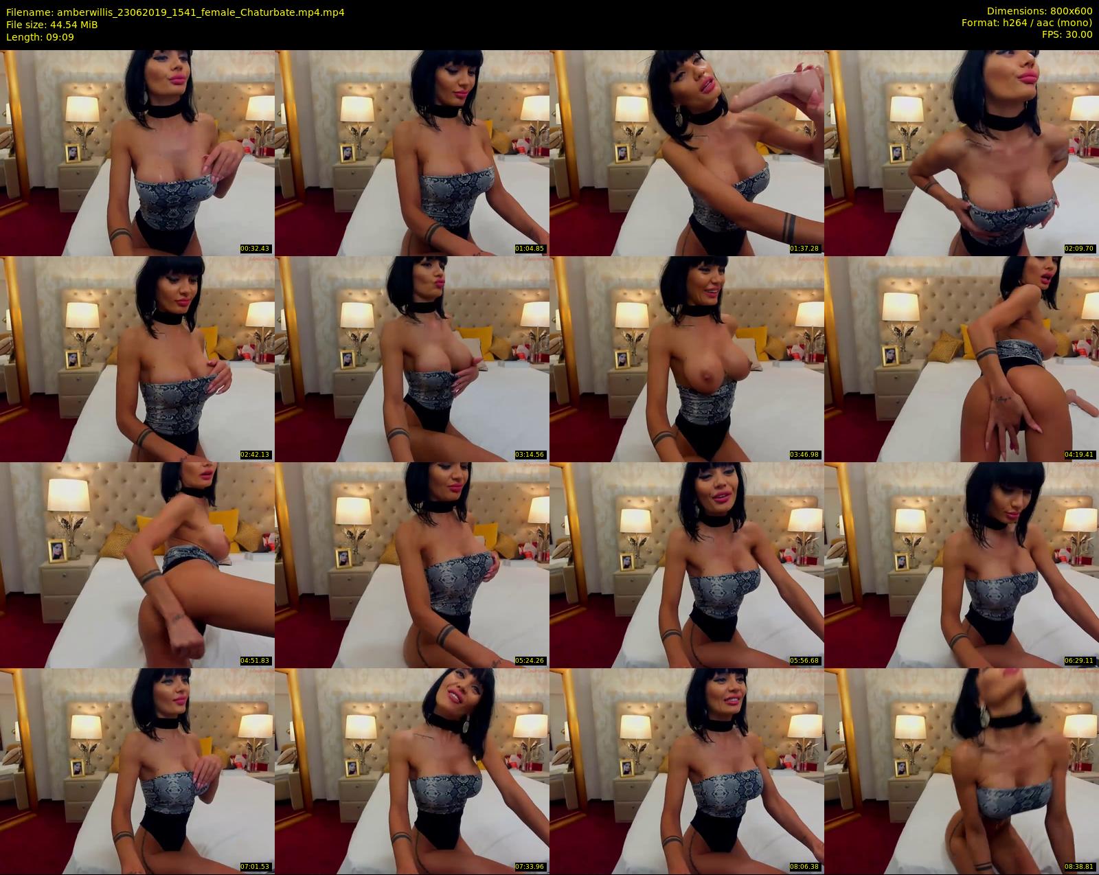 amberwillis — 10 minute Chaturbate female cam show recording, 480p, Jun 23, 2019