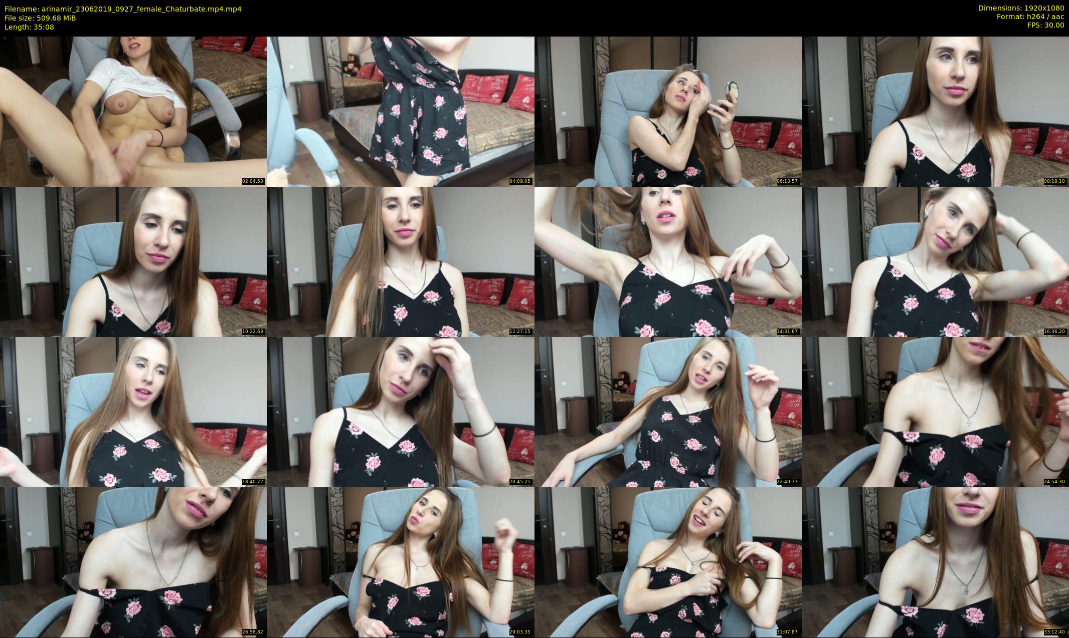 arinamir — 36 minute Chaturbate female cam show recording, 1080p, Jun 23, 2019