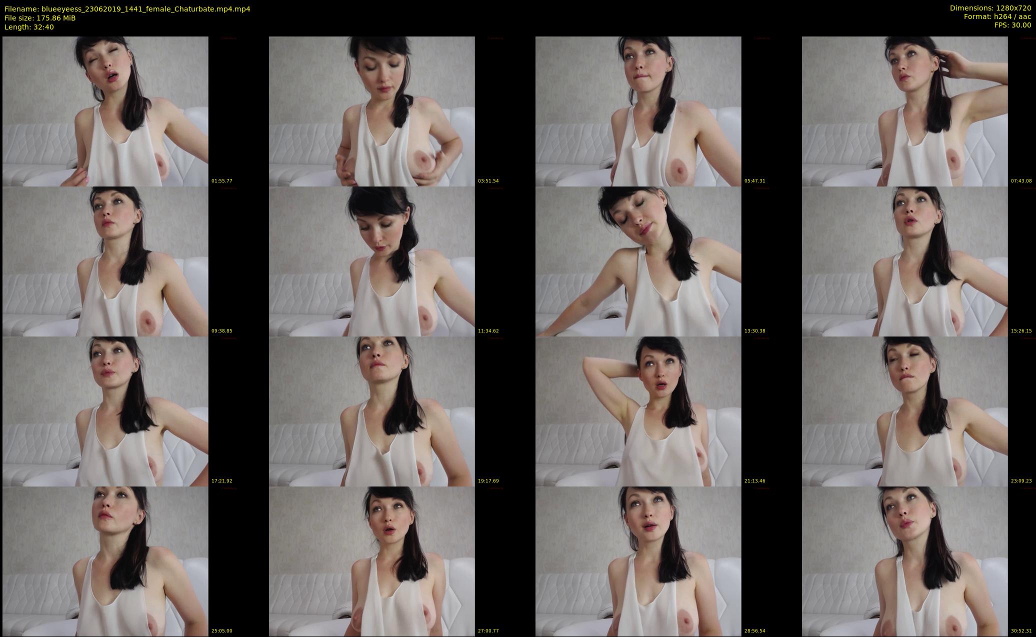 blueeyeess — 33 minute Chaturbate female cam show recording, 720p, Jun 23, 2019